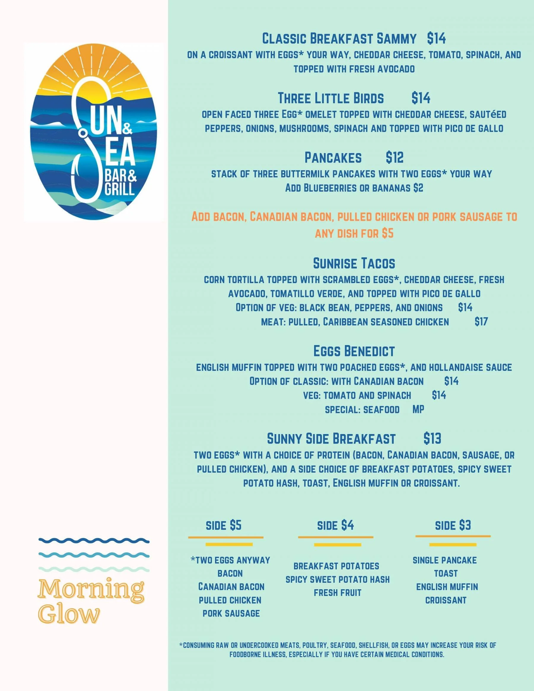 Red Sun Essen - Sushi & Grillrestaurant Sun and Sea Bar and Grill Menu Point Pleasant — Regal Publications