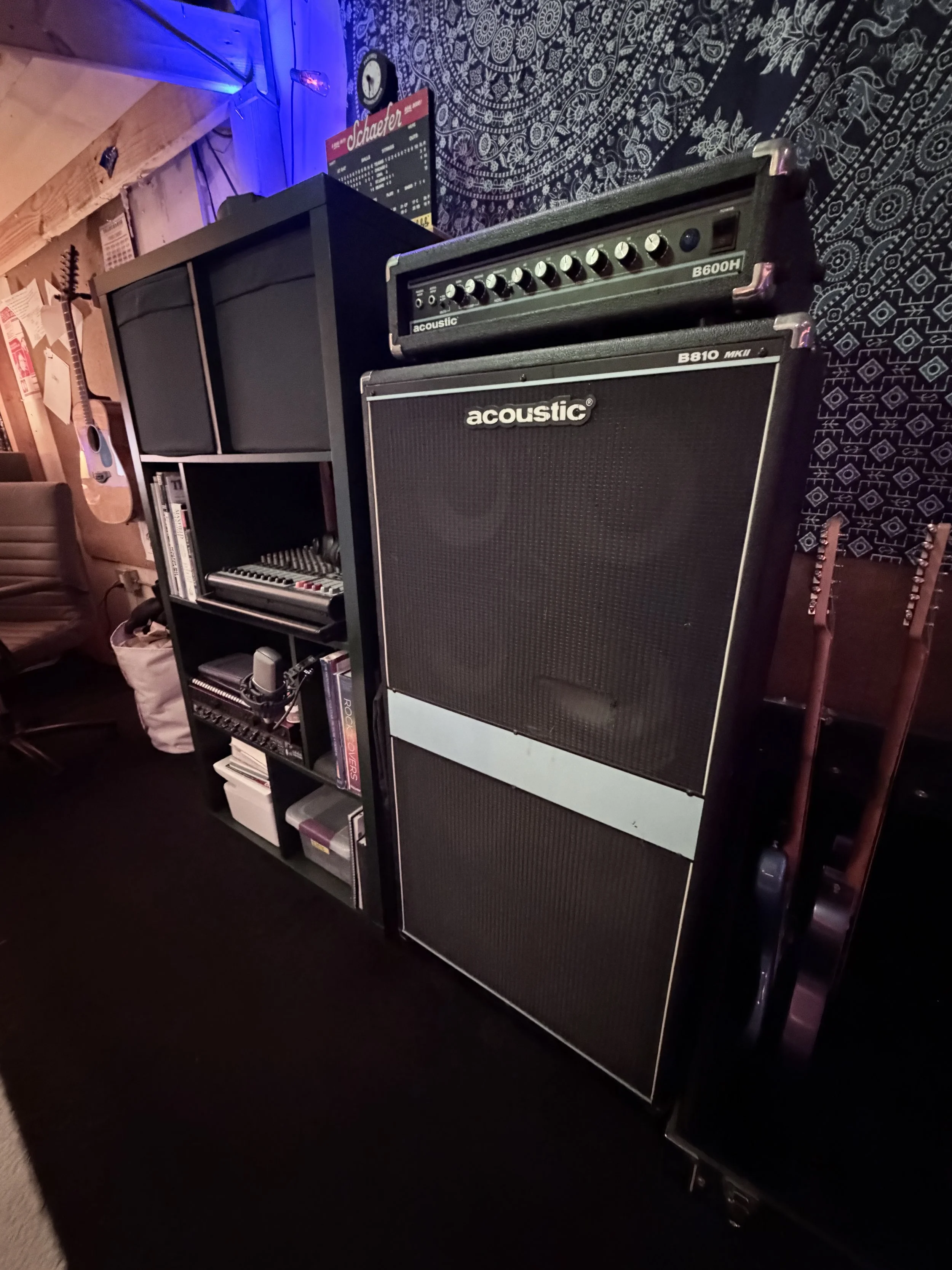 Acoustic 8x10 bass cabinet
