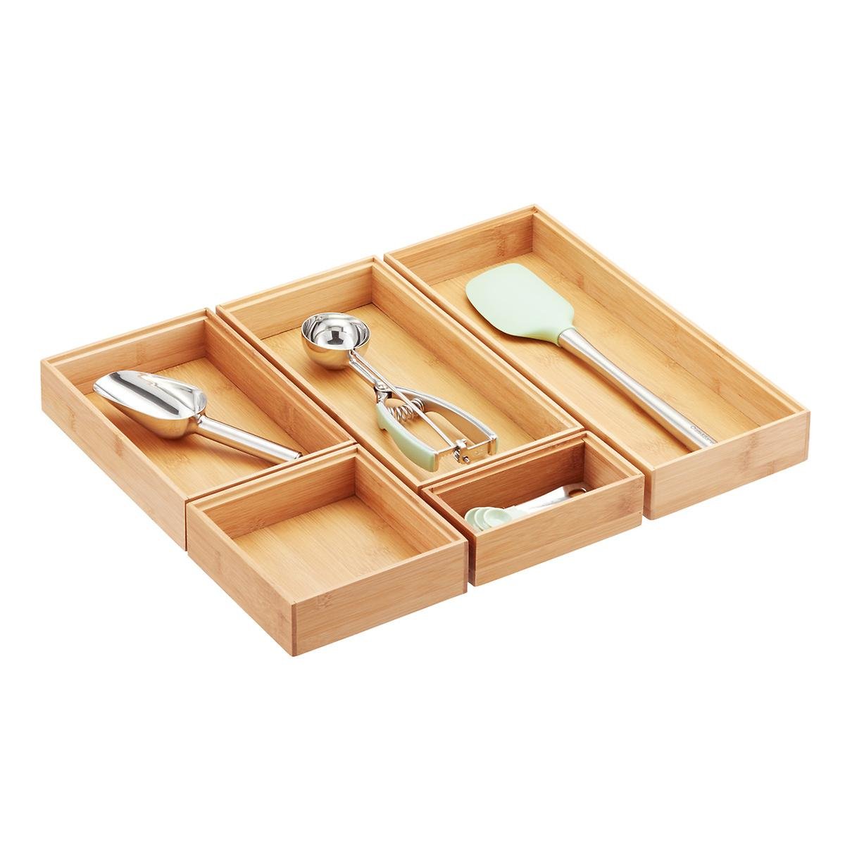 Bamboo Drawer Organizers