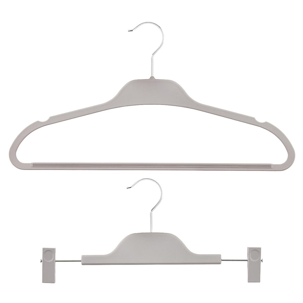 Gray Non-Slip Hangers