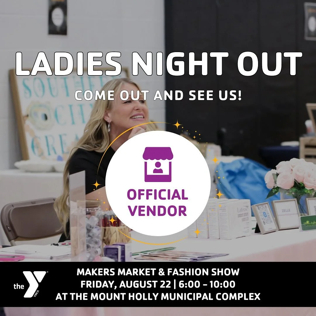 It&rsquo;s almost here! Join us this Friday, August 22 at Ladies Night Out: Makers Market + Fashion Show at the Mount Holly Municipal Complex. I&rsquo;ll be there with Soul Love Intention! 💗🙏

✨ Stop by our booth while you shop, sip, and enjoy food