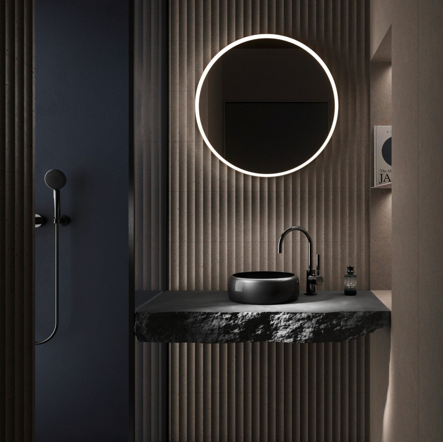Sink into sophistication with the BetteCurve &mdash; a statement of pure design and unmatched refinement for your bathroom sanctuary. 🖤🌟 ⁠
⁠
The BetteCurve combines artistic design and practical functionality, inspired by smoothly polished pebbles.