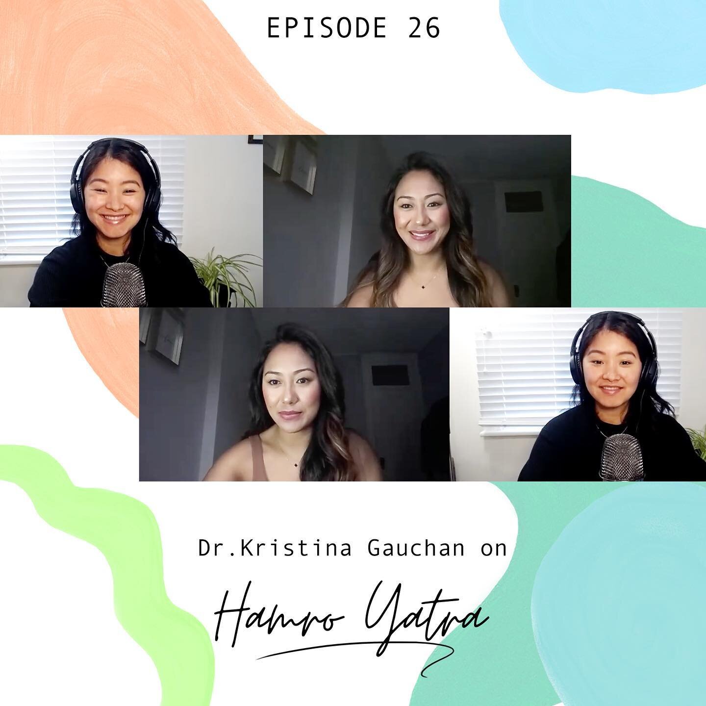 Episode 26 is here! 🔥 Episode goes live Friday 9th July! we have @kristina_gau for this insightful episode about her journey ✨Download &amp; follow us on your favourite podcast platform! Also have a look on our brand new website while you&rsquo;re h