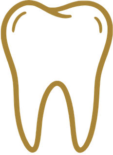 Gold tooth icon representing dental insurance coverage in Florida
