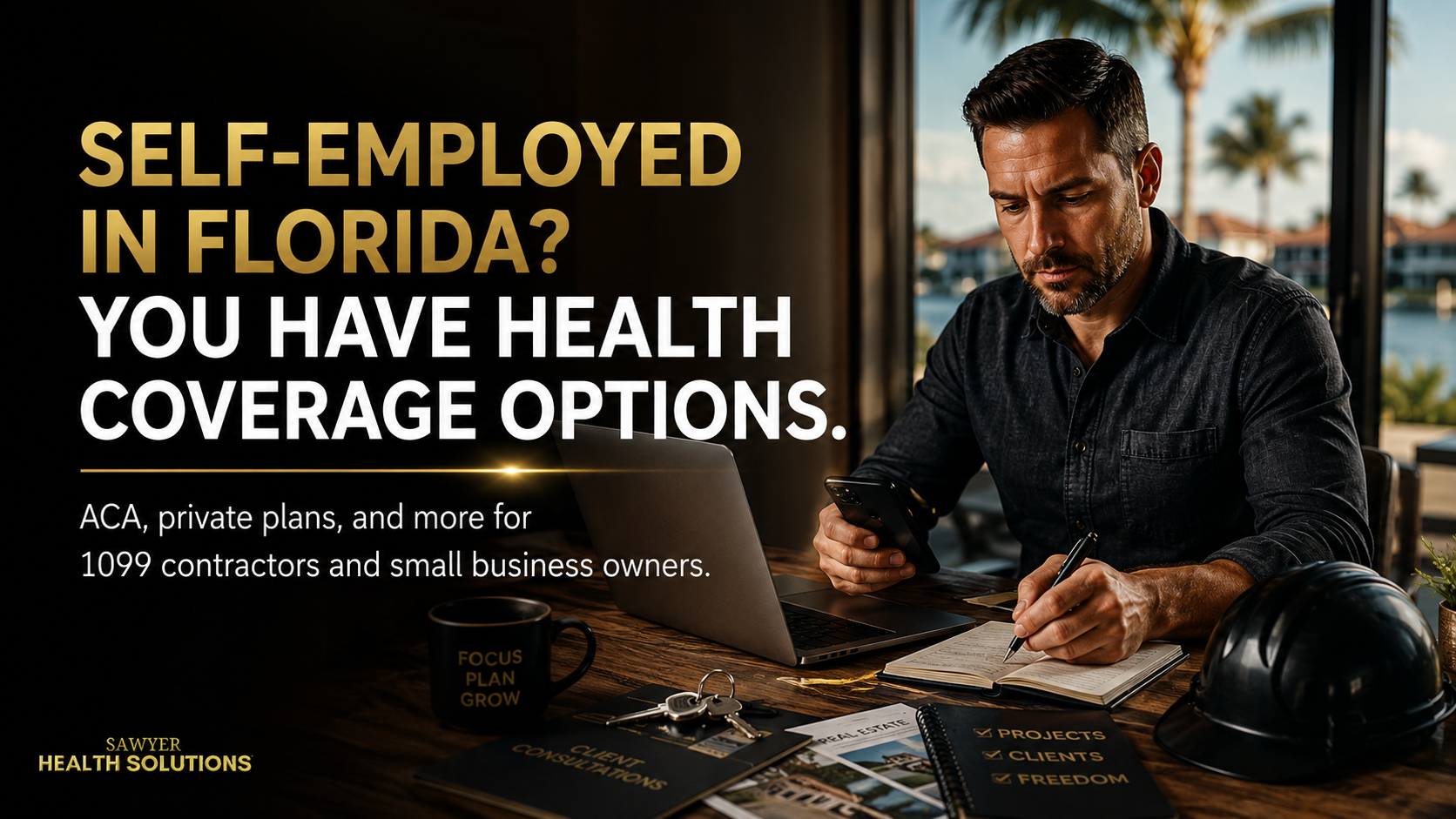 Can Self-Employed People and 1099 Contractors Get Health Insurance in Florida?