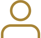 Gold person icon representing an individual life insurance quote in Florida