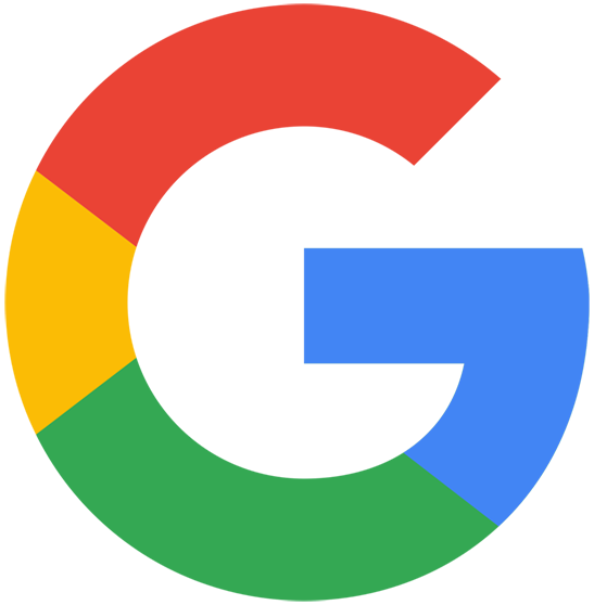 Gold Google 5-star rating medallion representing client reviews for an insurance agency in Florida