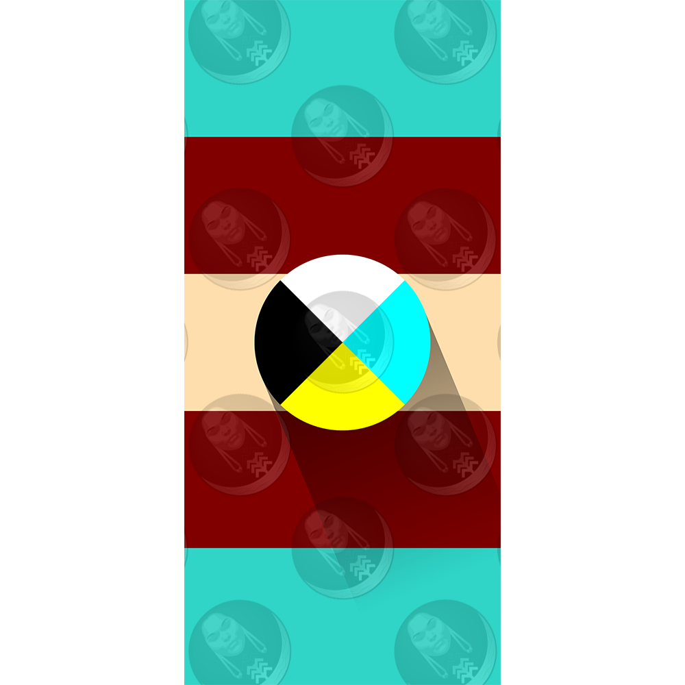 IndigiTrans/iT Diné Pride Flag (Horizontal)