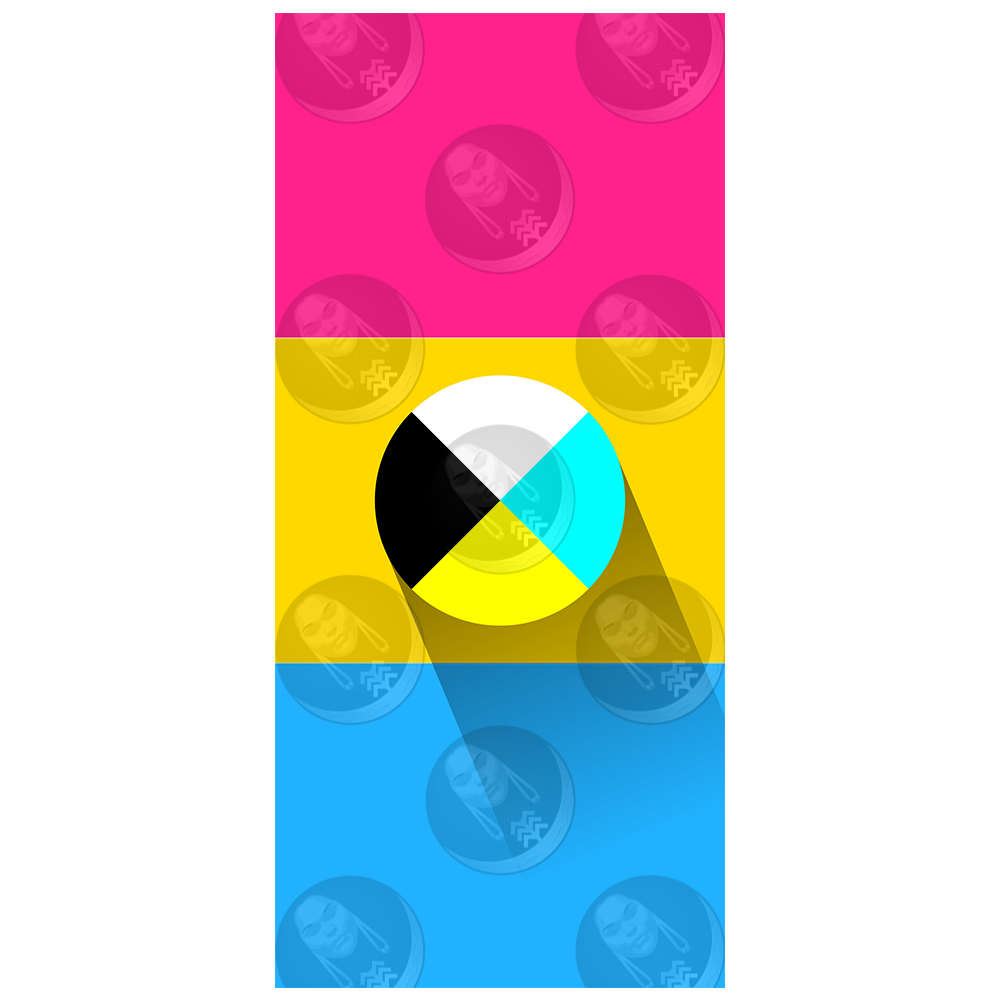 Pansexual/Pan Diné Pride Flag (Horizontal)