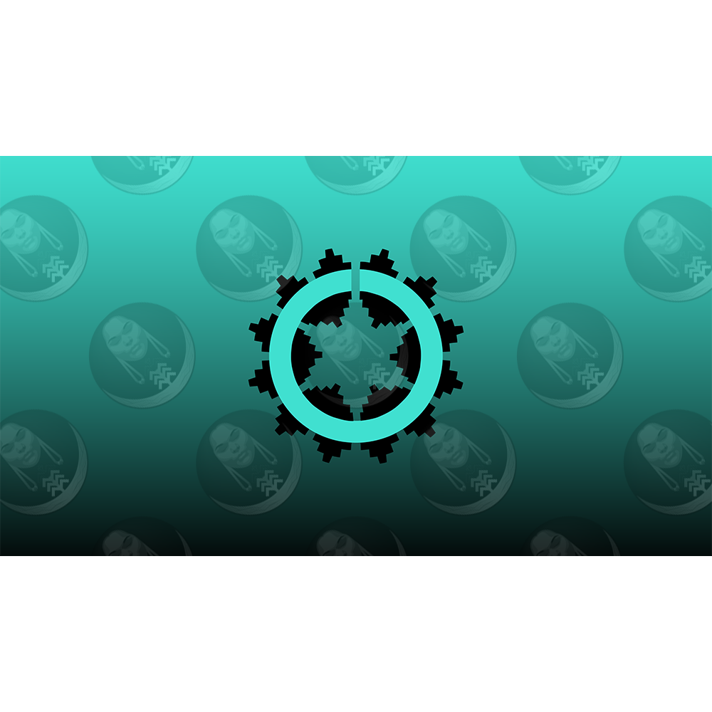 A Turquoise Ascent Wallpaper