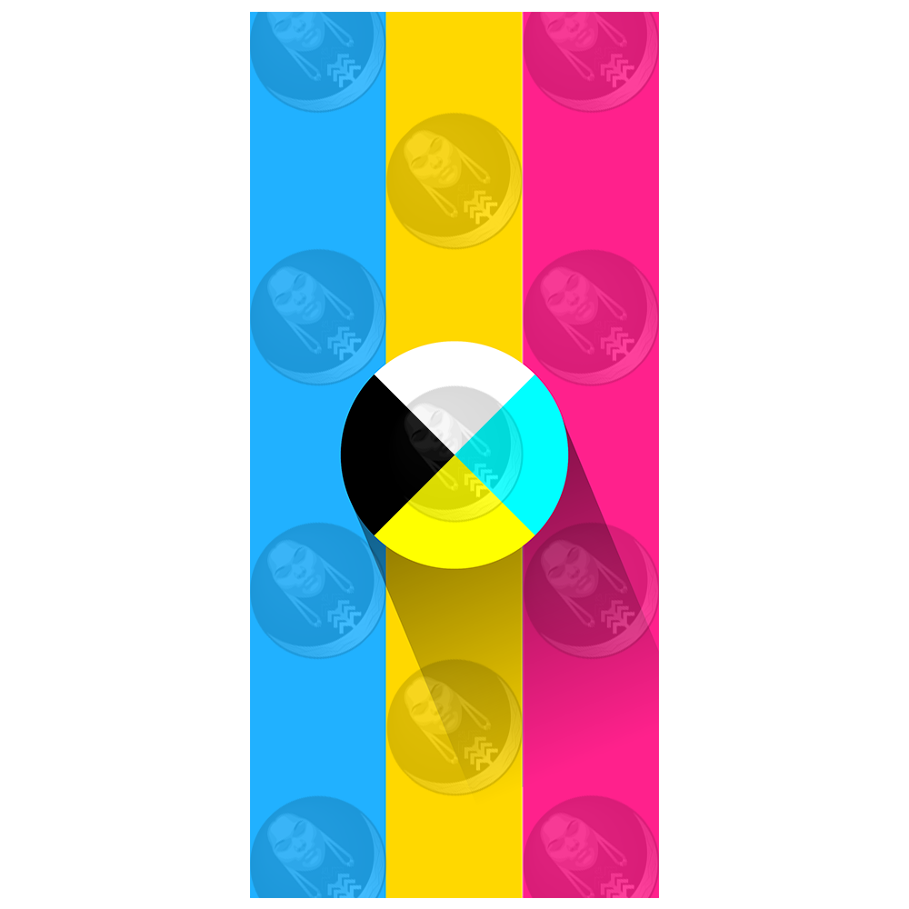 Pansexual/Pan Diné Pride Flag (Vertical)