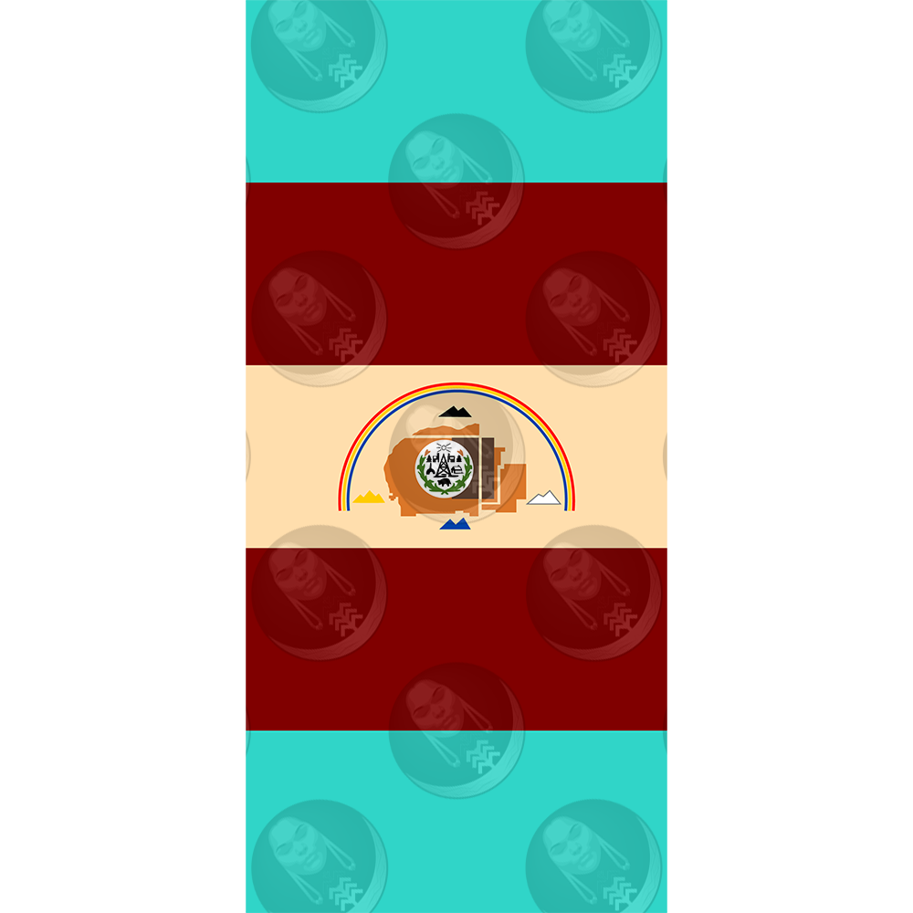 IndigiTrans/iT Navajo Nation Pride Flag  (Horizontal)