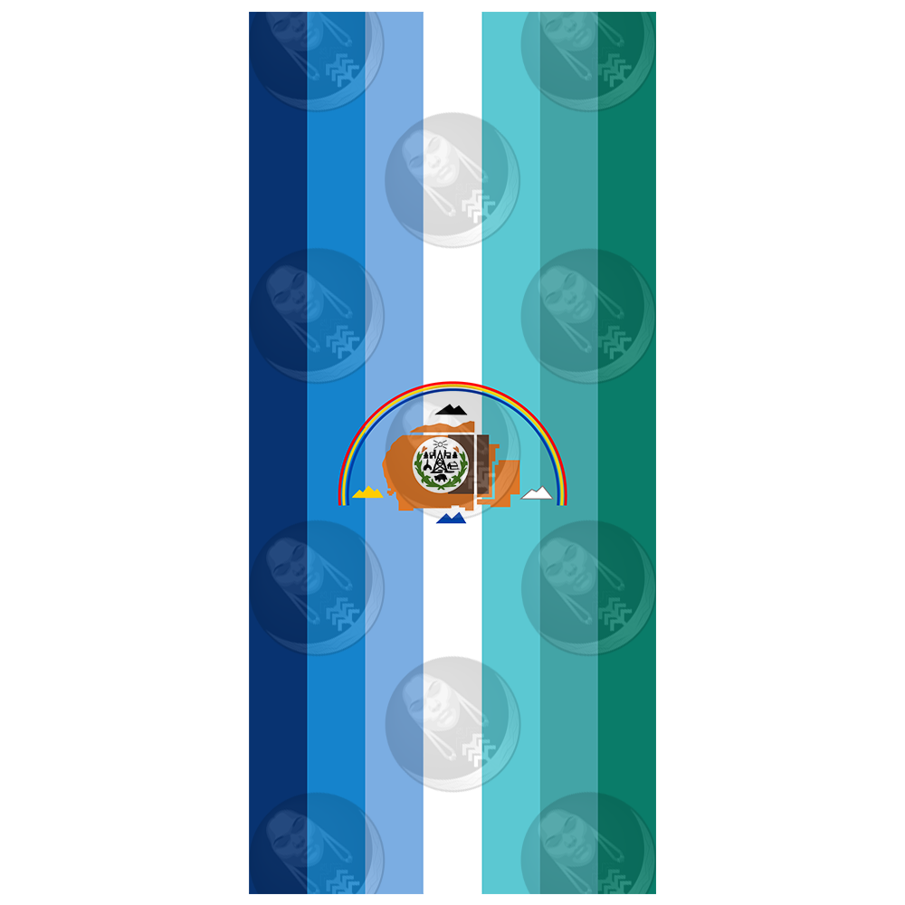 Gay/MLM Navajo Nation Pride Flag (Vertical)