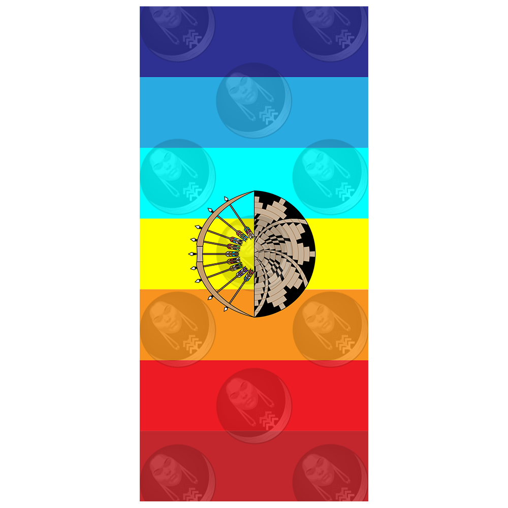 Two-Spirit/2S Pride Flag (Horizontal)
