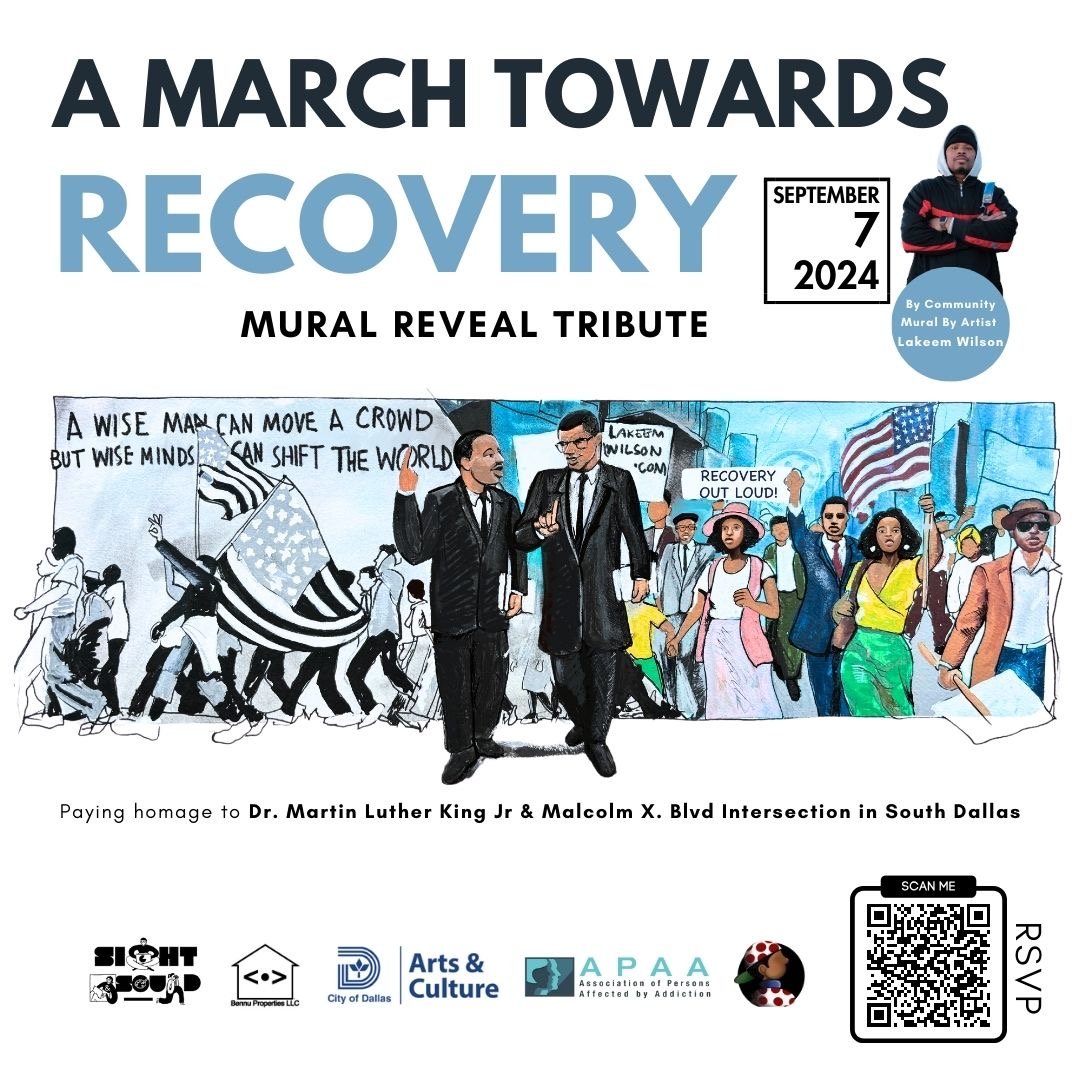 The unveiling of "A MARCH TOWARDS RECOVERY"! 