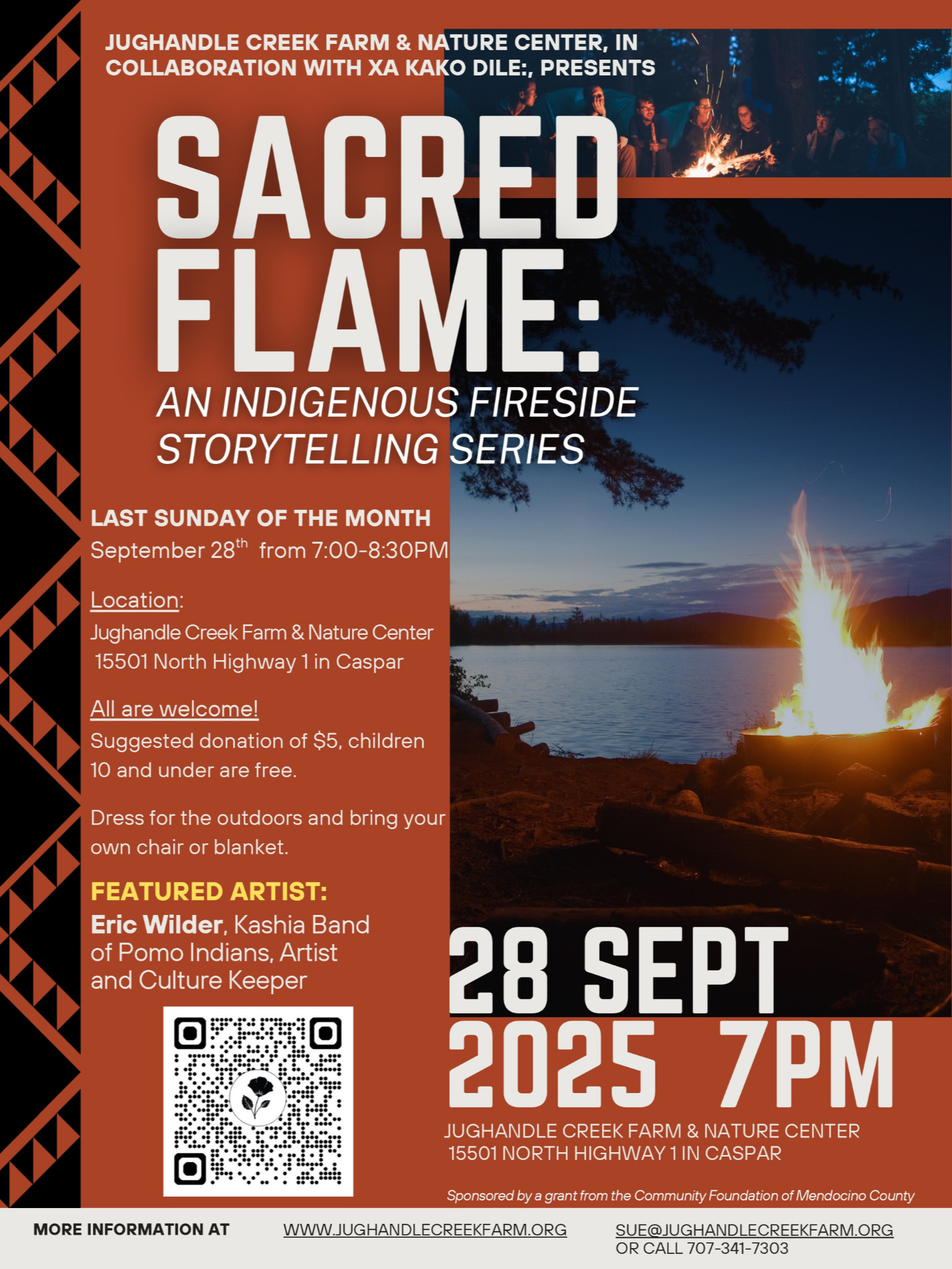 Sacred Flame: Indigenous Fireside Storytelling