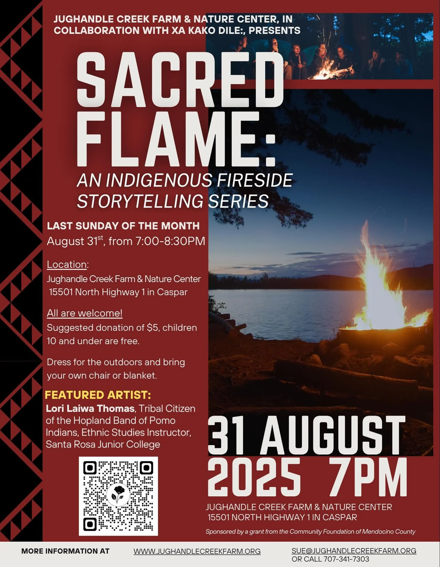 ✨Tune in Tonight✨Sue Coulter sits down with Lori Laila Thomas of the Hopland Band of Pomo on her Women in Ecology radio show on @kzyxfm , airing tonight Tuesday 8/19 at 7pm. 🌿🎙️

Listen live at kzyx.org, or on the radio at 88.1 FM. 📻

Lori will al