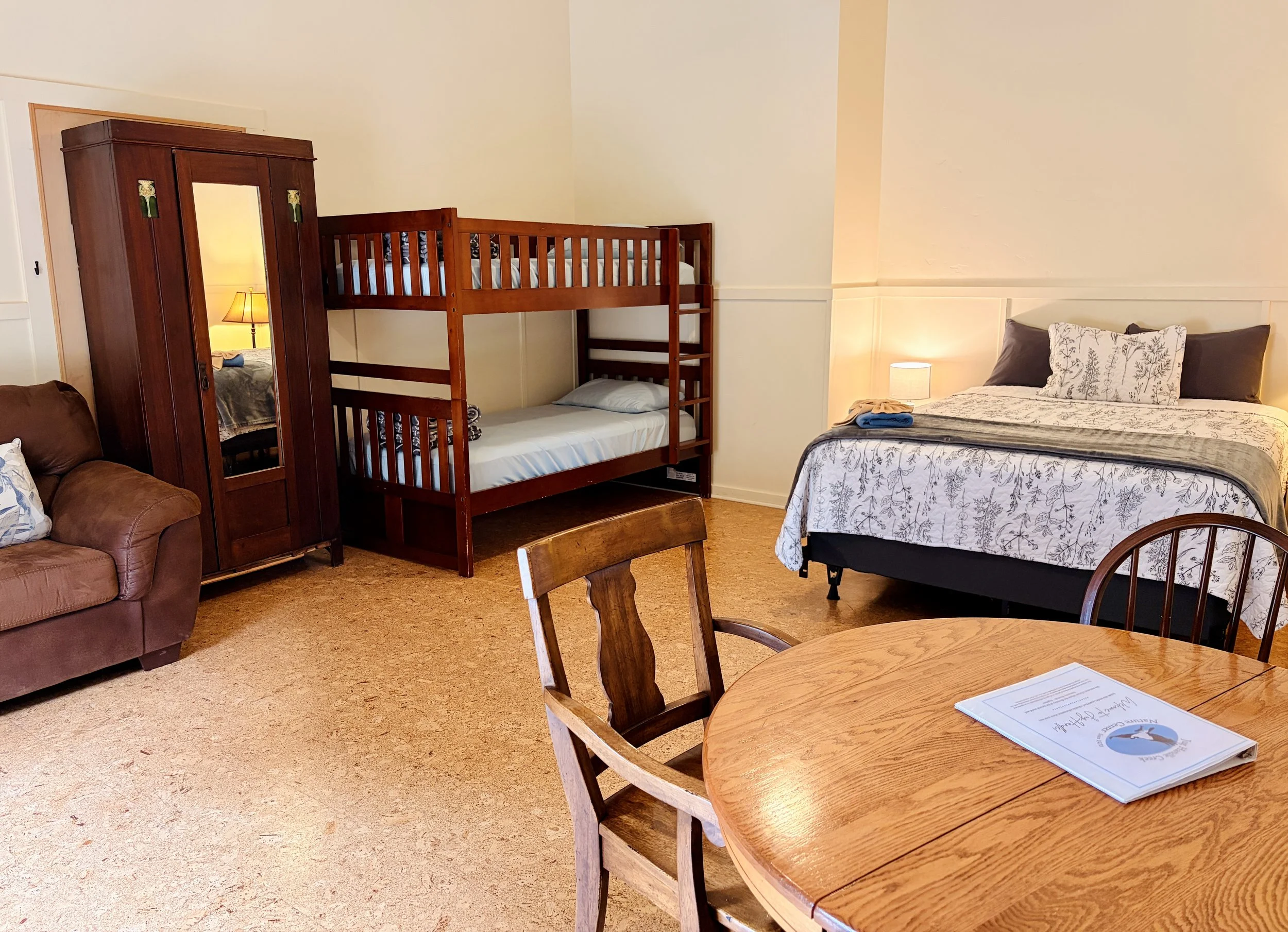 The Pygmy Forest Room - plenty of room to spread out