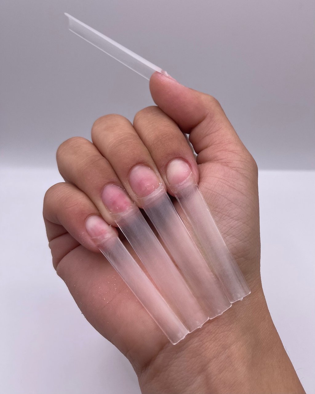 XXXL Super Long Square Tips No C-Curve