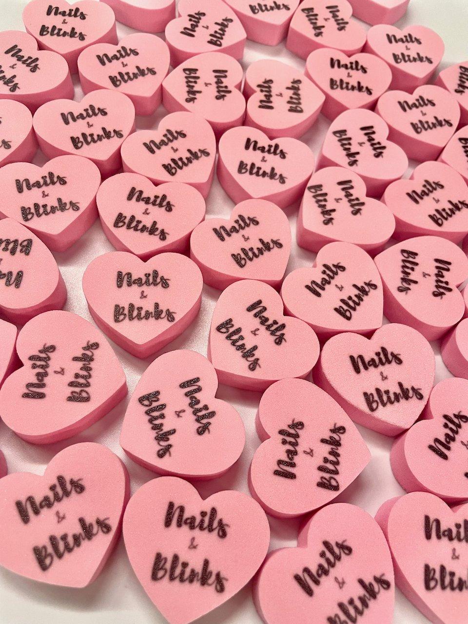Nails & Blinks Heart Buffers