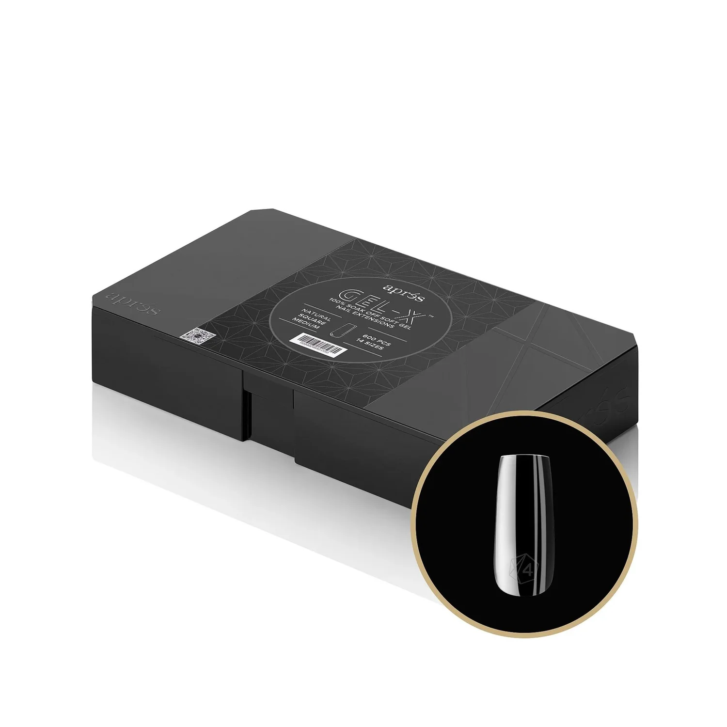 saコスメ Apres Natural Square Medium — NailWare