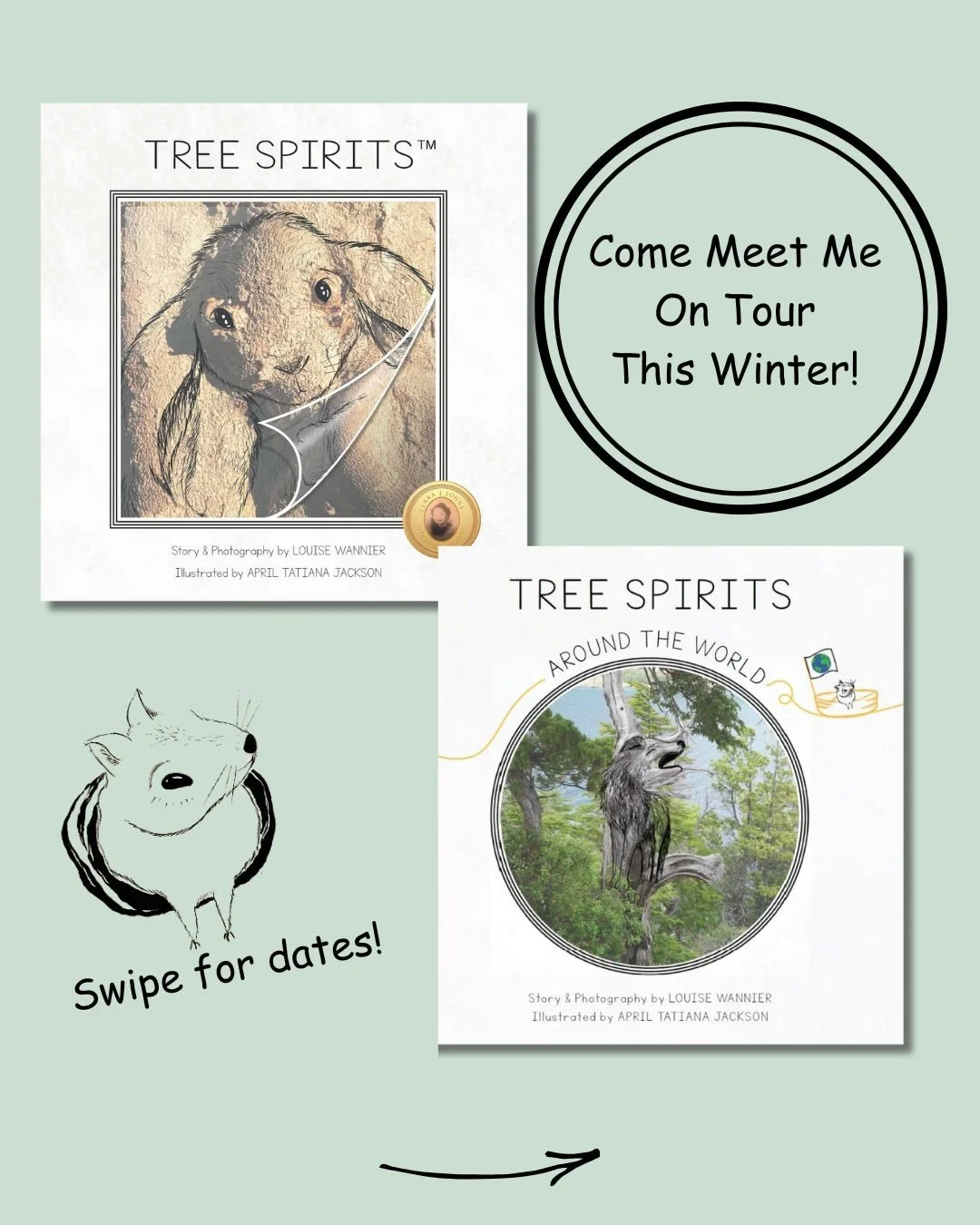 I hope you&rsquo;ll join us as we discover Tree Spirits across the US (and the world) in 2026. I&rsquo;ll be reading in libraries and schools in Massachusetts this month with exciting visits to the PNW, California and Vermont to come!

#librarylove #