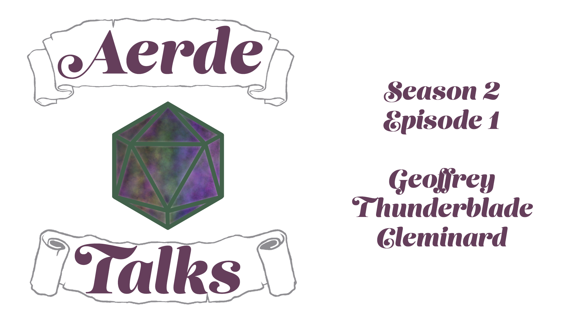 S2E01 Geoffrey Thunderblade Cleminard | Aerde Talks