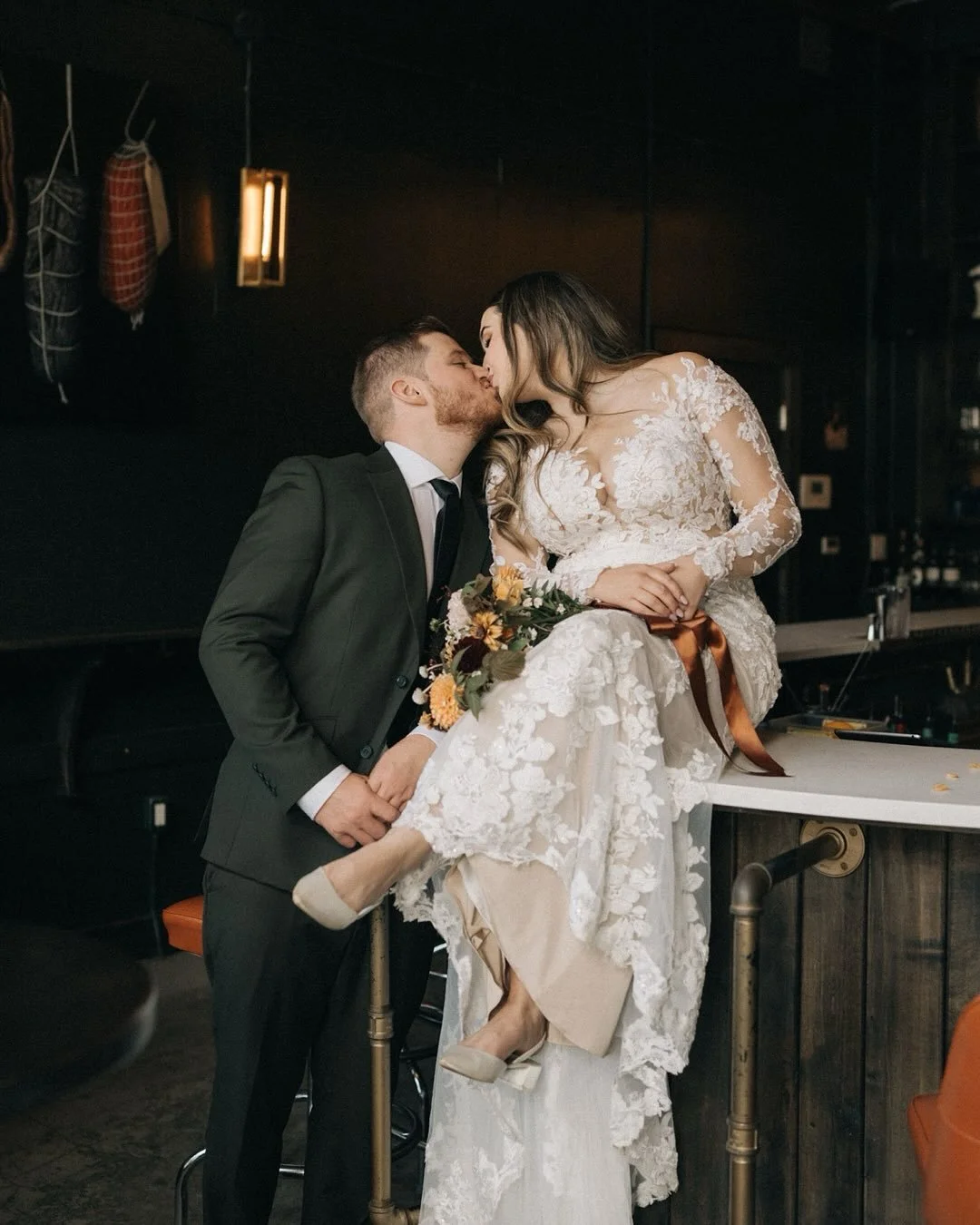 Monday brides have health, Tuesday brides have wealth, Wednesday brides fair best of all&hellip; 🕯️🥂✨

Paige &amp; Kallum chose the sweetest Wednesday to say &lsquo;I do&rsquo; &mdash; the very same date they first began dating. 🤍

Team:
Venue @th
