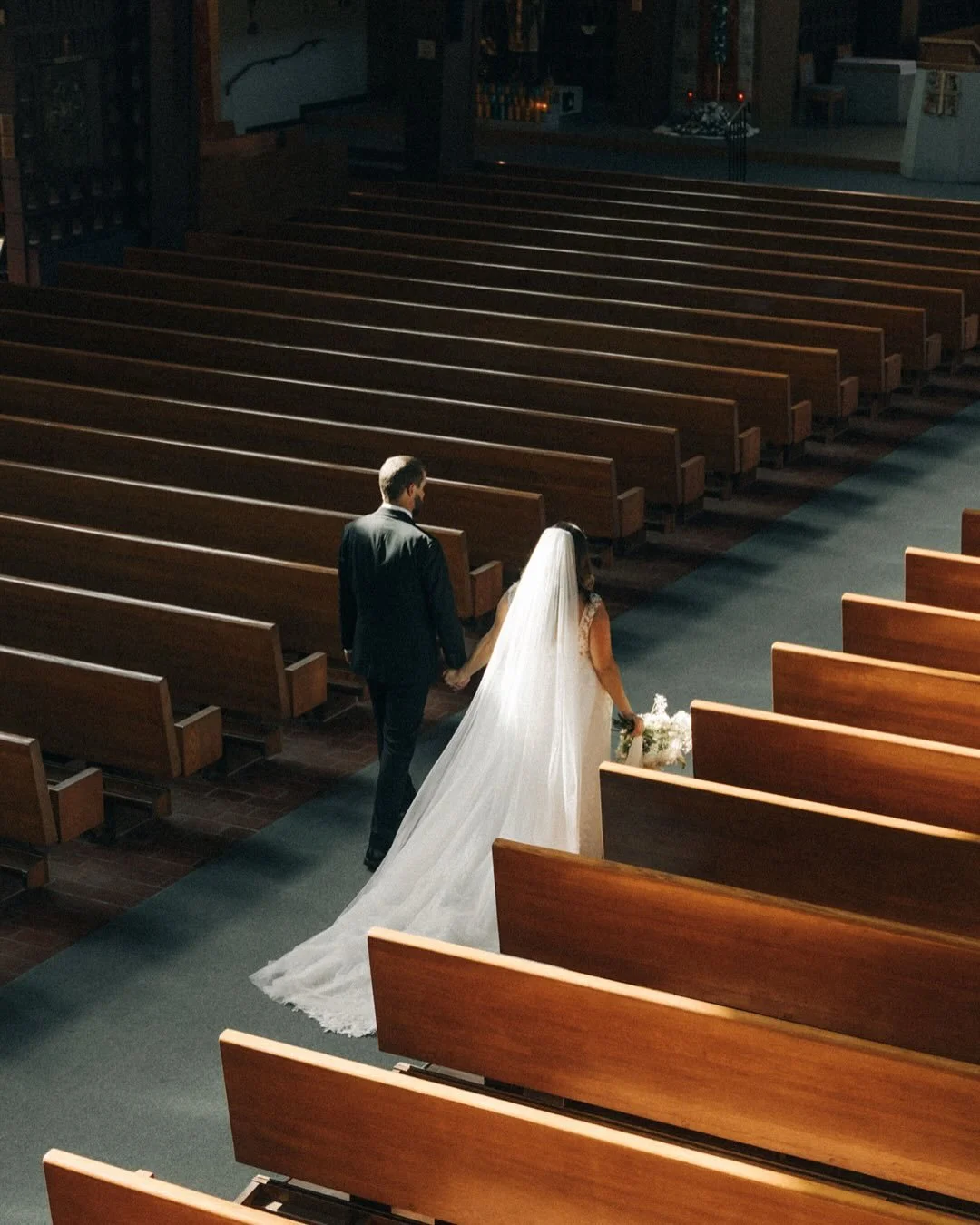 MARLENA + BROCK GOT MARRIED! 🤍✨ a classy city wedding at the beautiful St. Patrick&rsquo;s Cathedral followed by a jaw dropping reception at the Italian Cultural Centre. 

Team:
Decorator: April David (Silk &amp; Cedar)
Wedding coordinator @kcouzeli