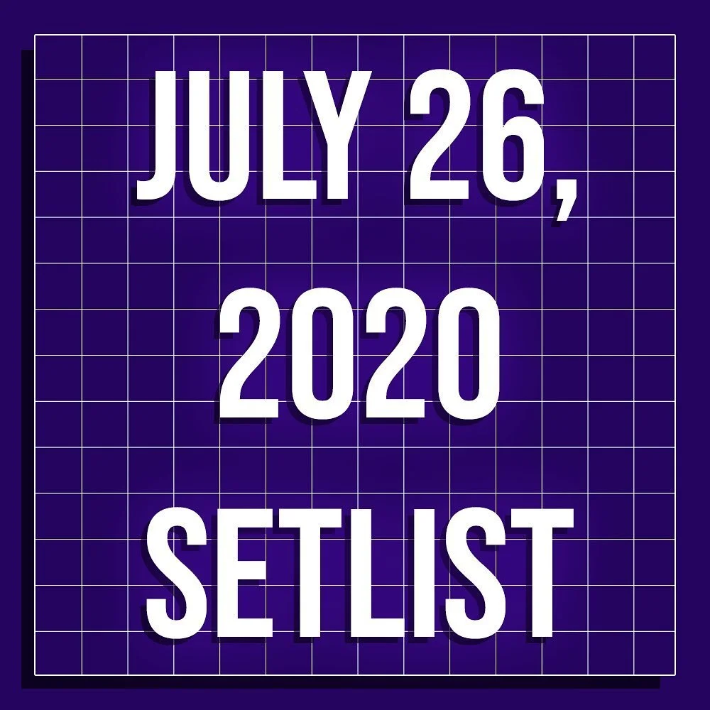July 26, 2020 setlist is here! On Dianne&rsquo;s last solo show, we played music from @citizensatrisk, @damaged_savage, @misdirection702, @wesmanyesman, @the.legendary.summit, @andriaxrose, @rayvenchannelle, @sauceydowns and more! 💜 Catch our final 
