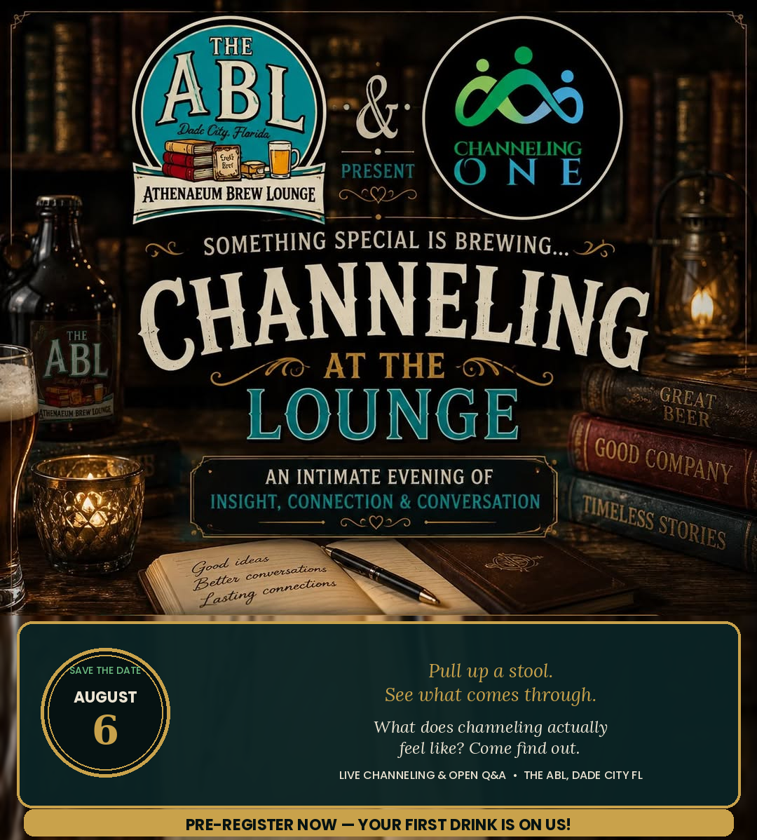 Channeling at the Lounge August | Live Channeling Experience &amp; Q&amp;A (Copy)