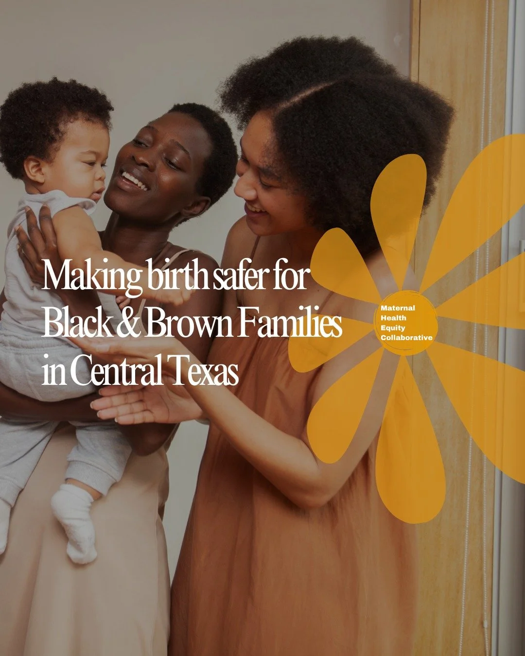 MHEC was forged out of necessity during the COVID-19 pandemic to ensure Black birthing people have access to equitable perinatal care in Central Texas. What began as a place to build power and advocate for Doulas and Birthworkers to remain in the hos