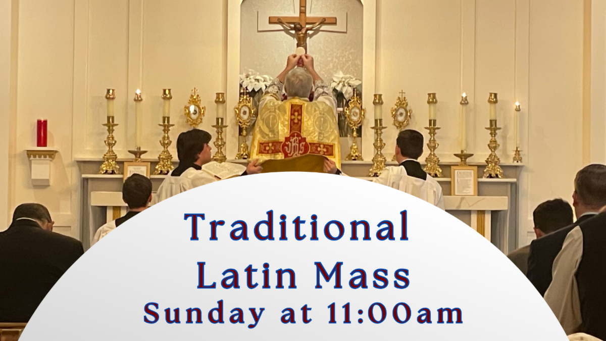 Traditional Latin Mass- Regina