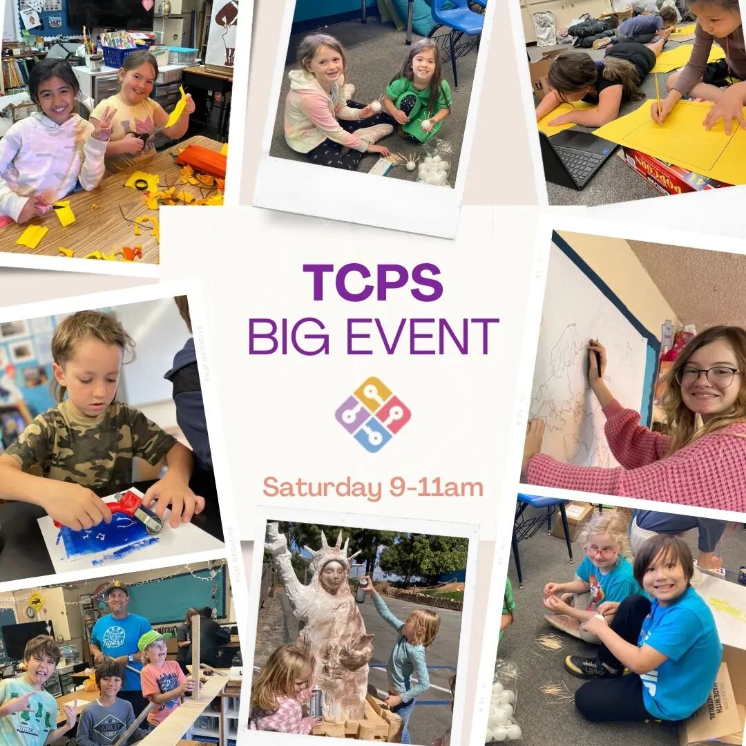 Come join us Saturday, March 9th, for the Big Event at The Child's Primary School! Doors are open from 9:00am to 11:00am! 

The students have been working hard all week! Any guesses on this year's theme? 

#thechildsprimaryschool #TheTCPSWay #TCPSSan