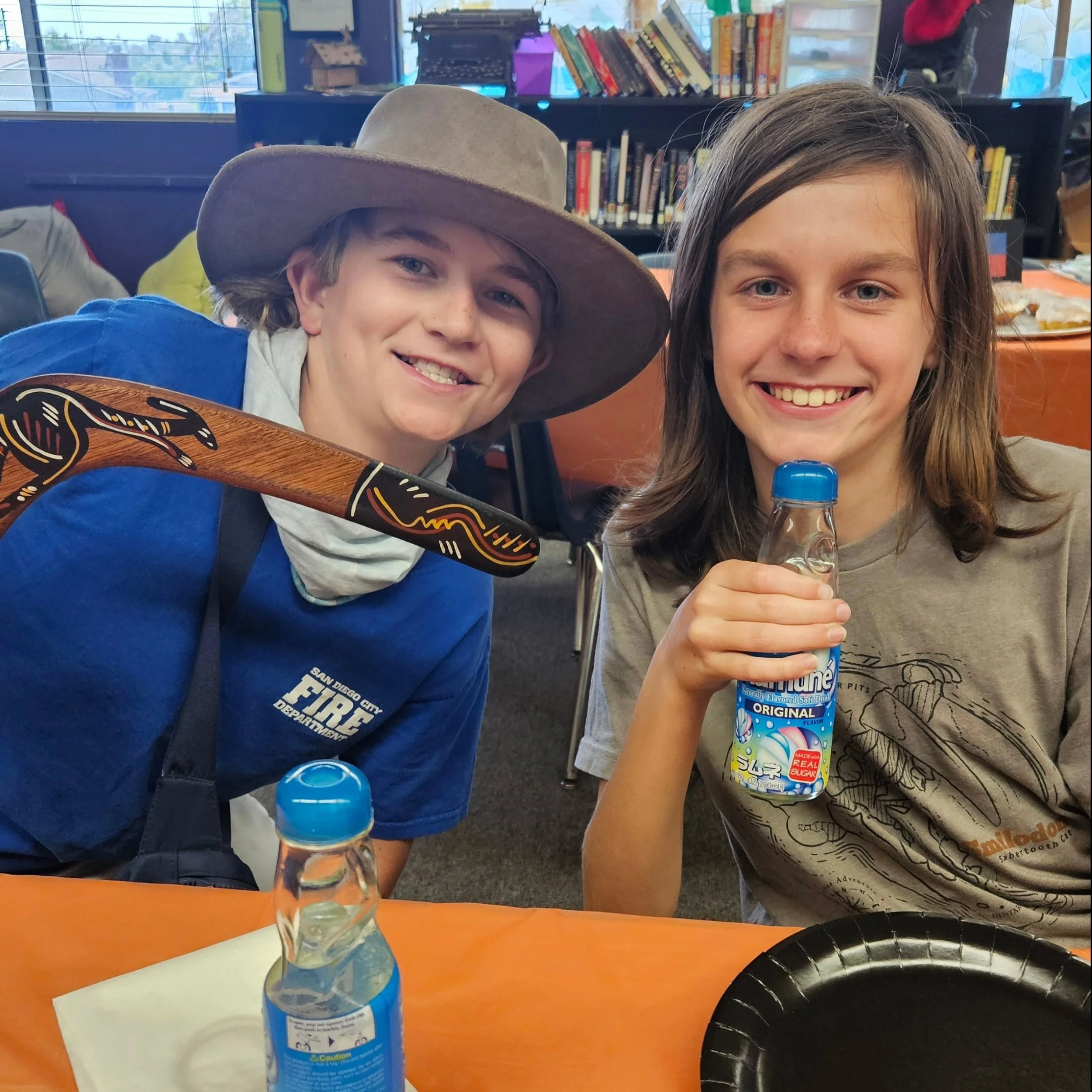 Three months of research, writing, and creativity--all leading to today!

Our 6th graders became experts while working on their Big Reports, then brought their countries to life through presentations, visuals, and even a taste of culture. So much pri