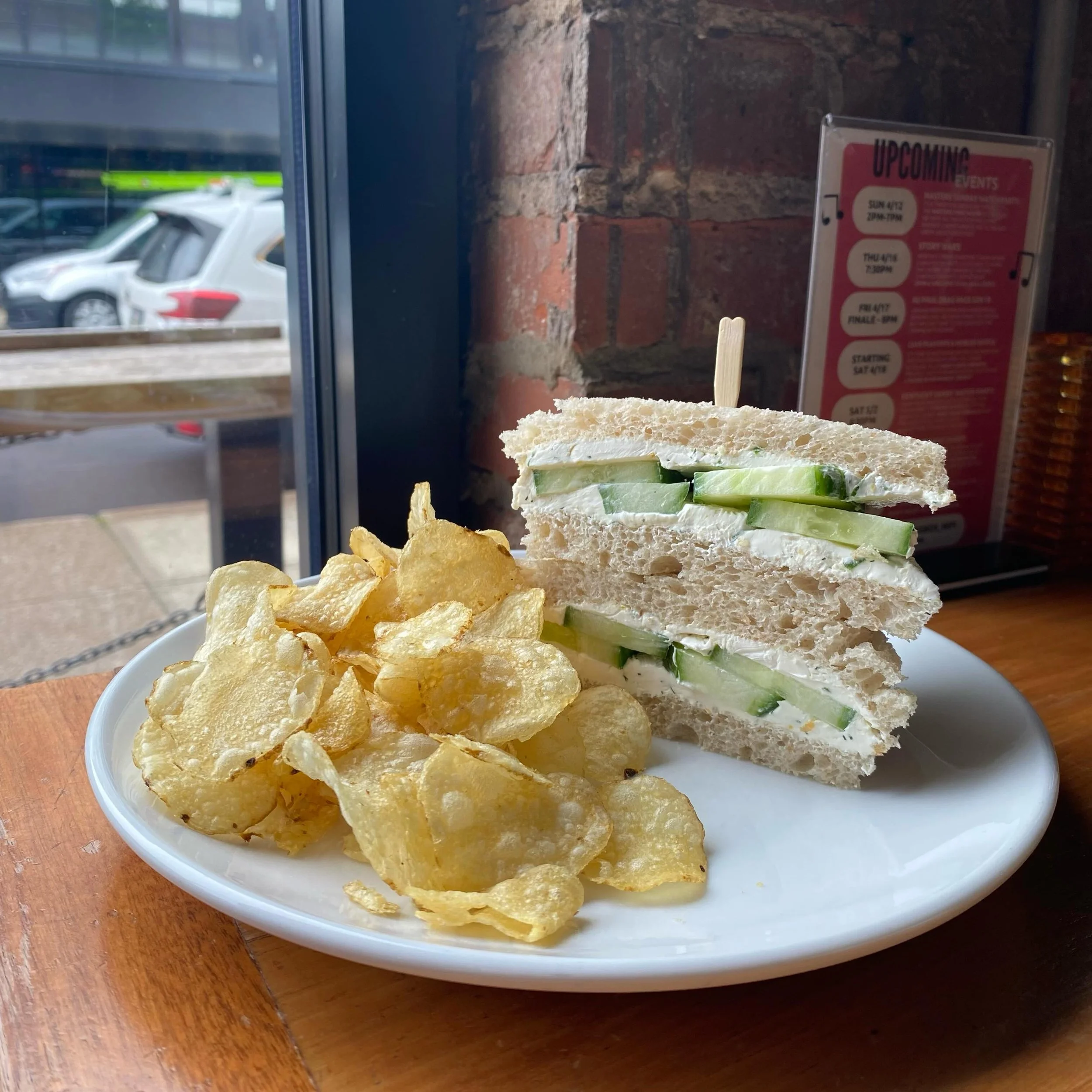 BENEDICTINE SANDWICHES 🥒 🥪 KENTUCKY DERBY HAPPY HOUR SAT 5/2 5:30-7:30PM. The Derby is known for it&rsquo;s BENEDICTINE SANDWICHES, essentially a cucumber sandwich with cream cheese &amp; dill. These bad boys will be on special during our Happy Hou