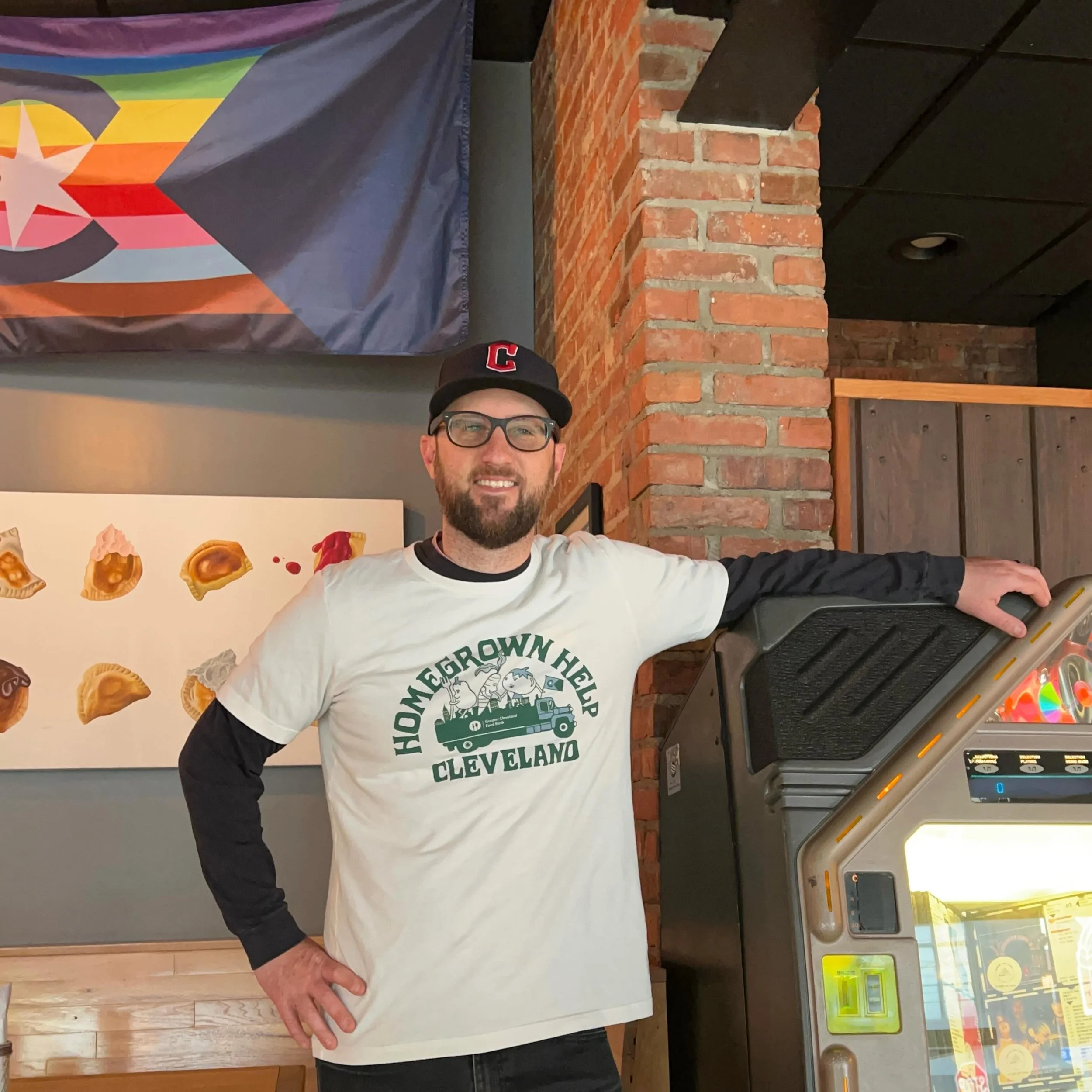 HOMEGROWN HELP 🤝 One of the best parts of Cleveland is how we come together. Today we are proud to partner with @cleflag to support &ldquo;Homegrown Help&rdquo;, an initiative to support the @clefoodbank. Now more than ever our community needs food 