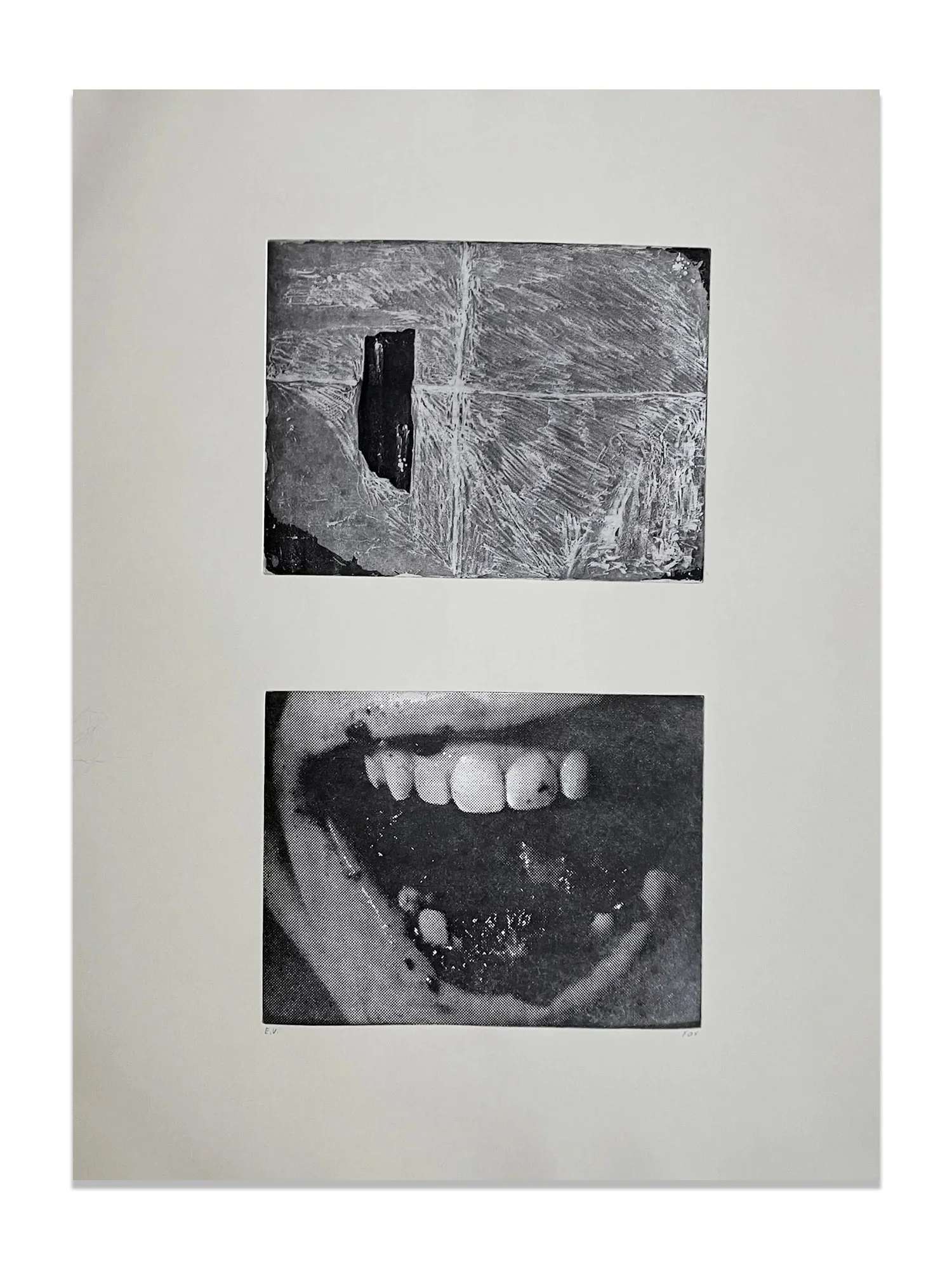 untitled // etching // 22 x 30 in. // 2023