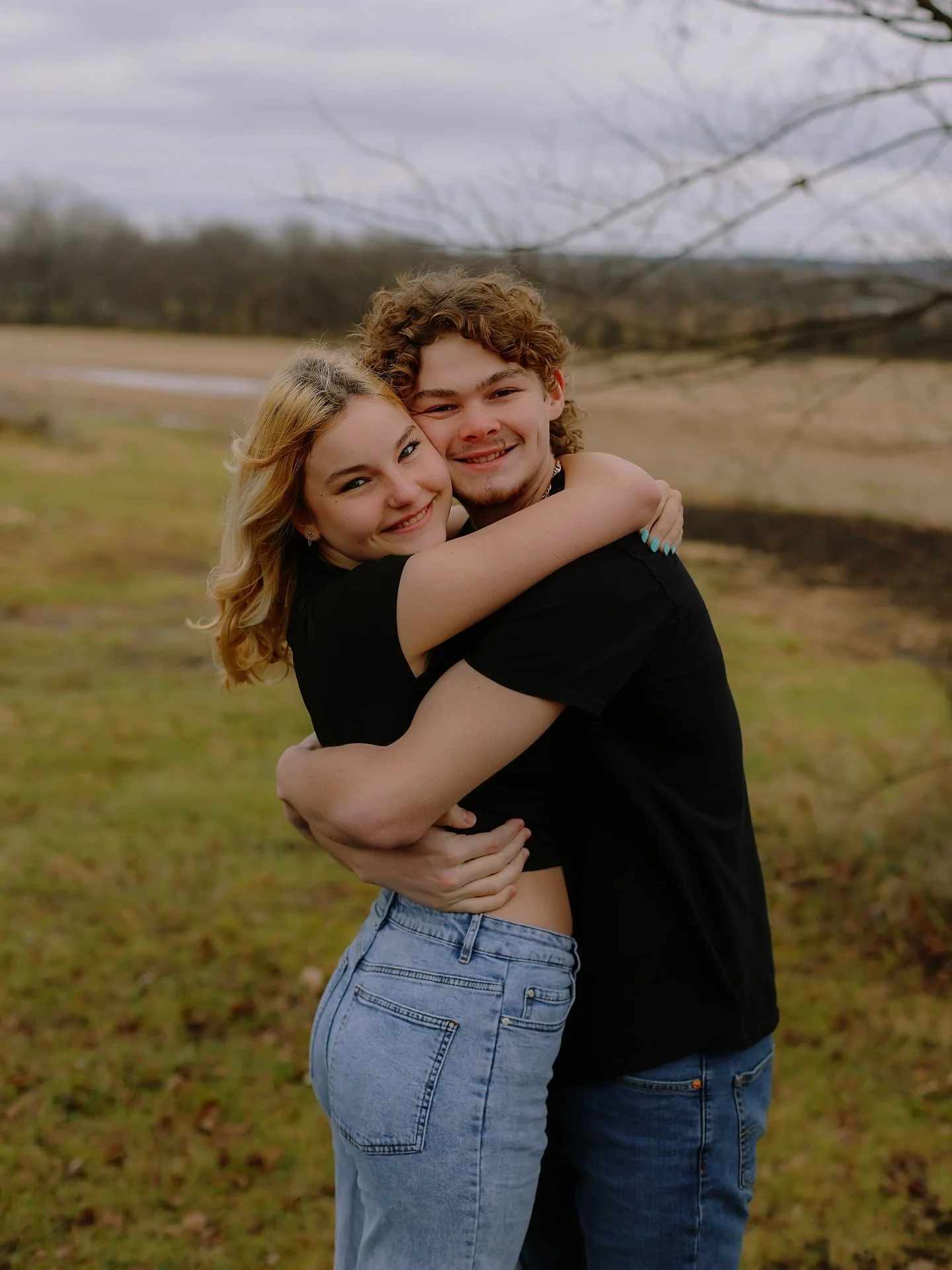 A very cold and windy session today with Taylor and Colton but it was so worth it!