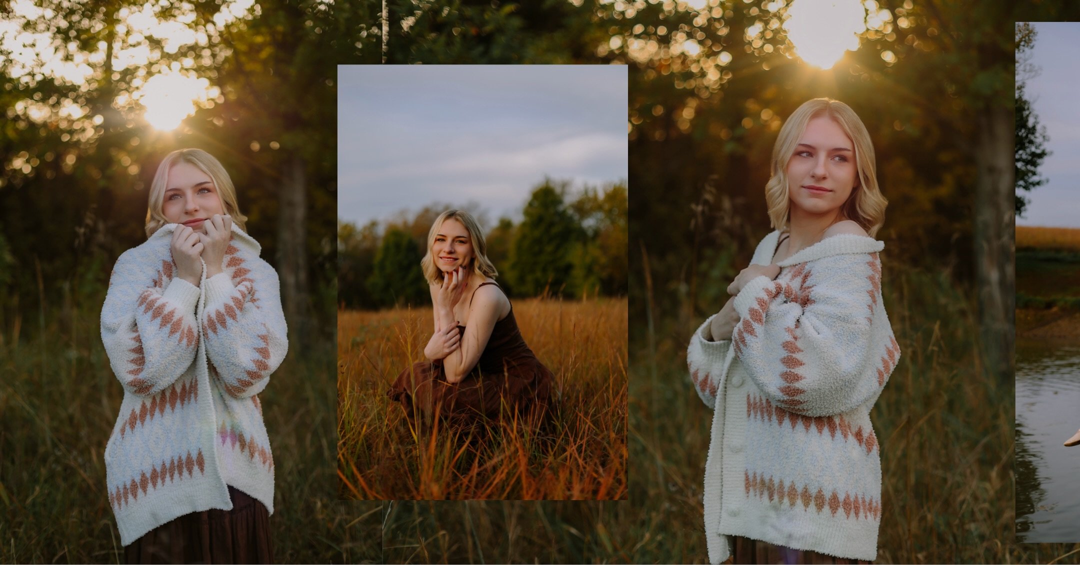A perfect fall morning for Ally's senior session🍂