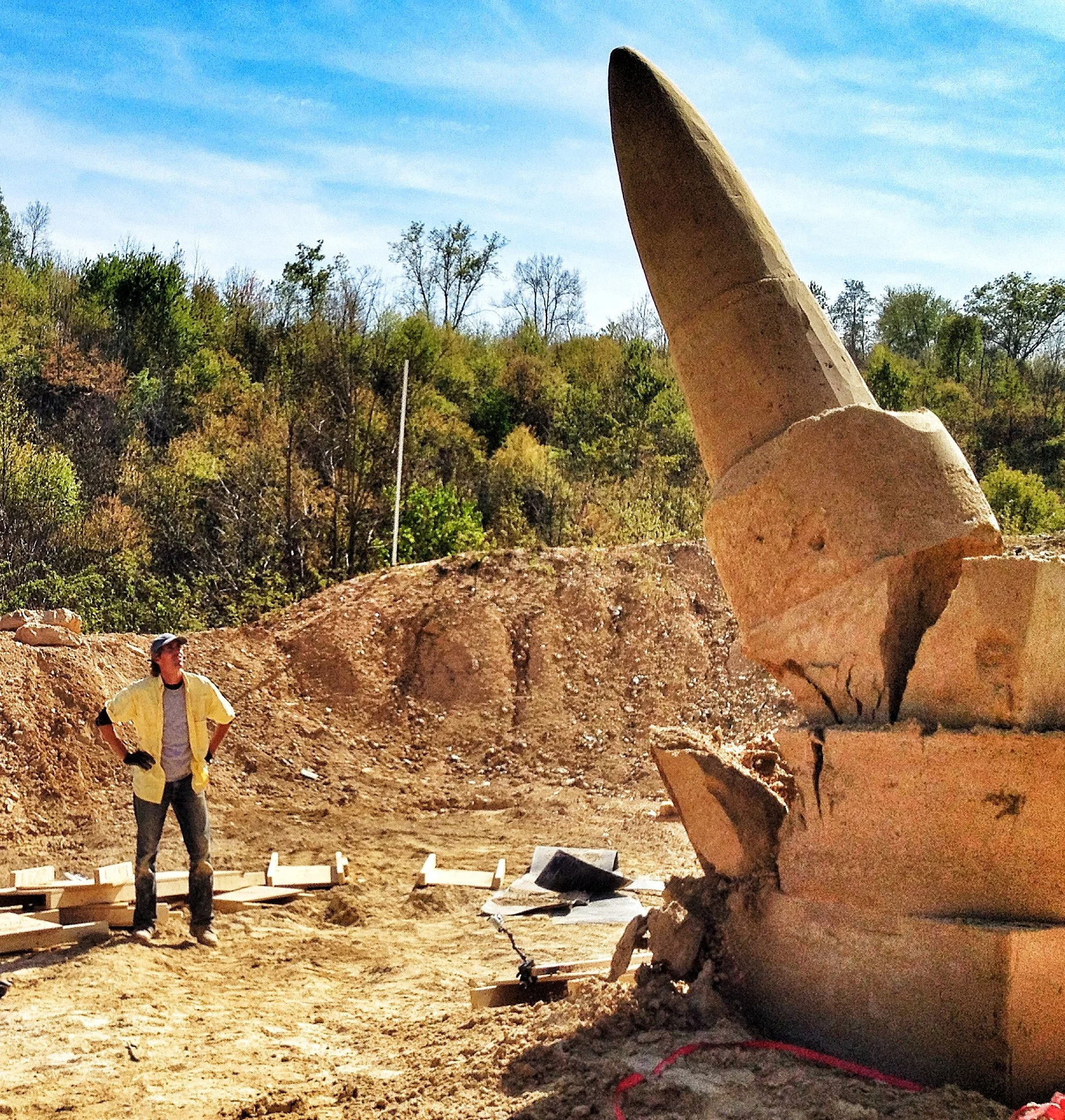 Let's collapse that sand sculpture!