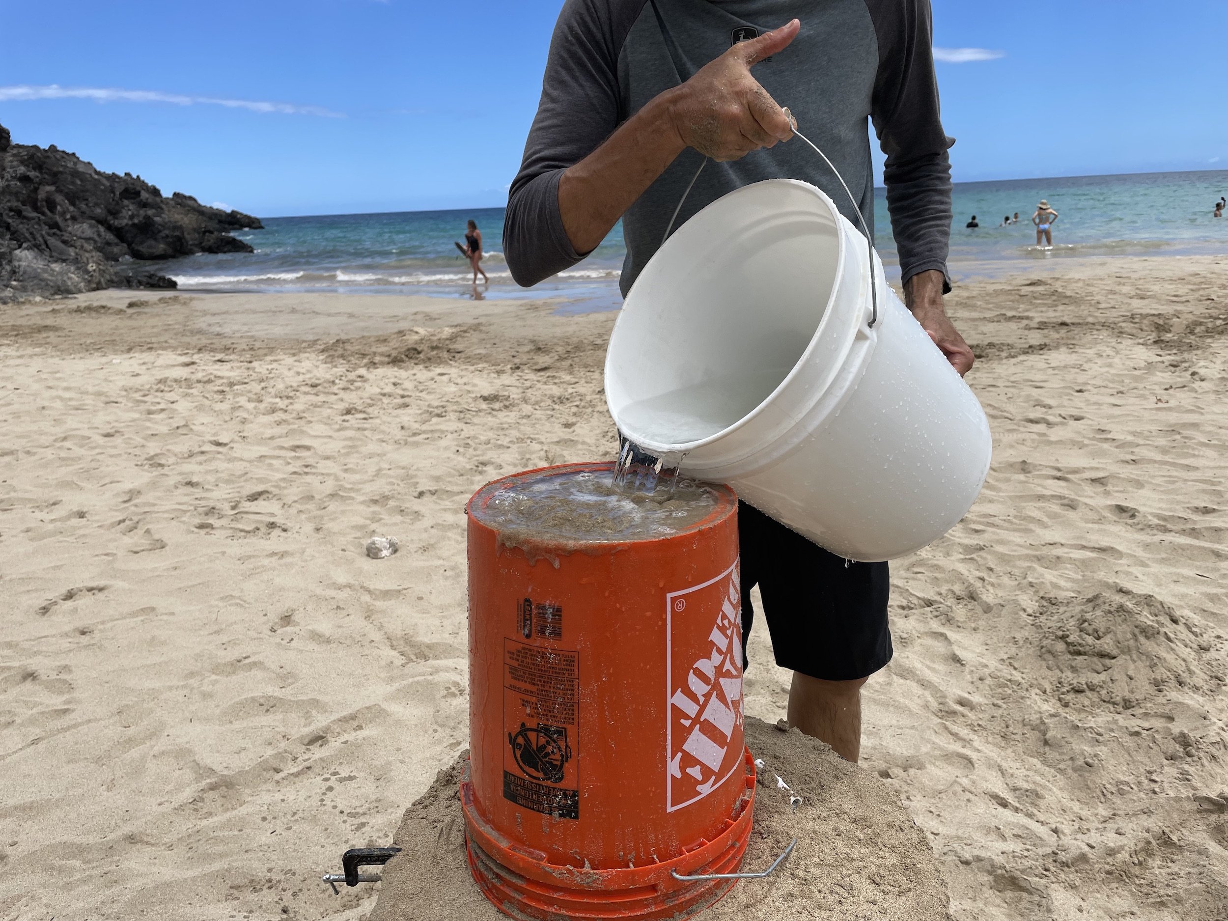 add more water at the beach