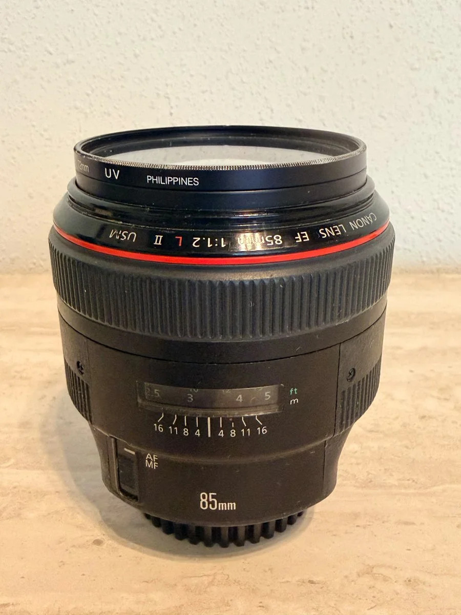 Canon EF 85mm f1.2 L USM Lens