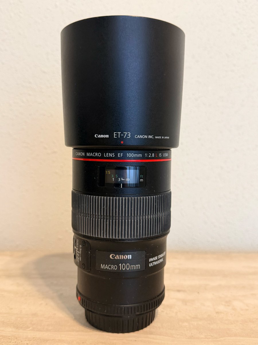 Canon EF 100mm F/2.8L IS USM Macro Lens