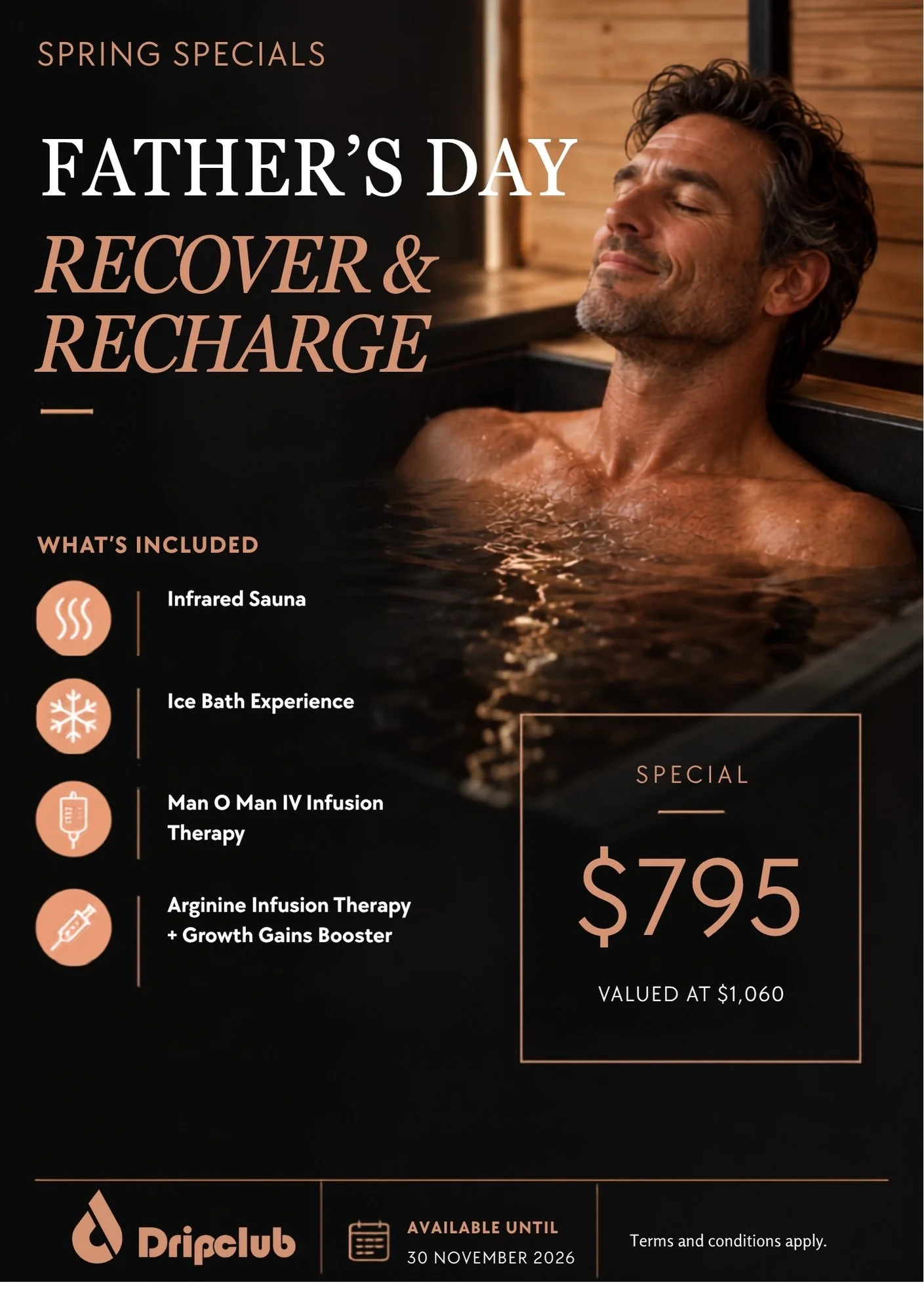 FATHER'S DAY - RECOVER & RECHARGE