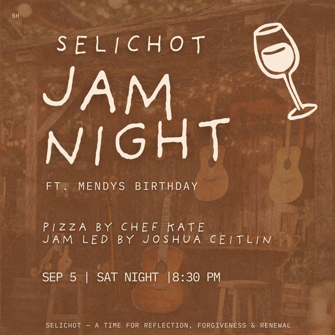 Selichot Jam Night