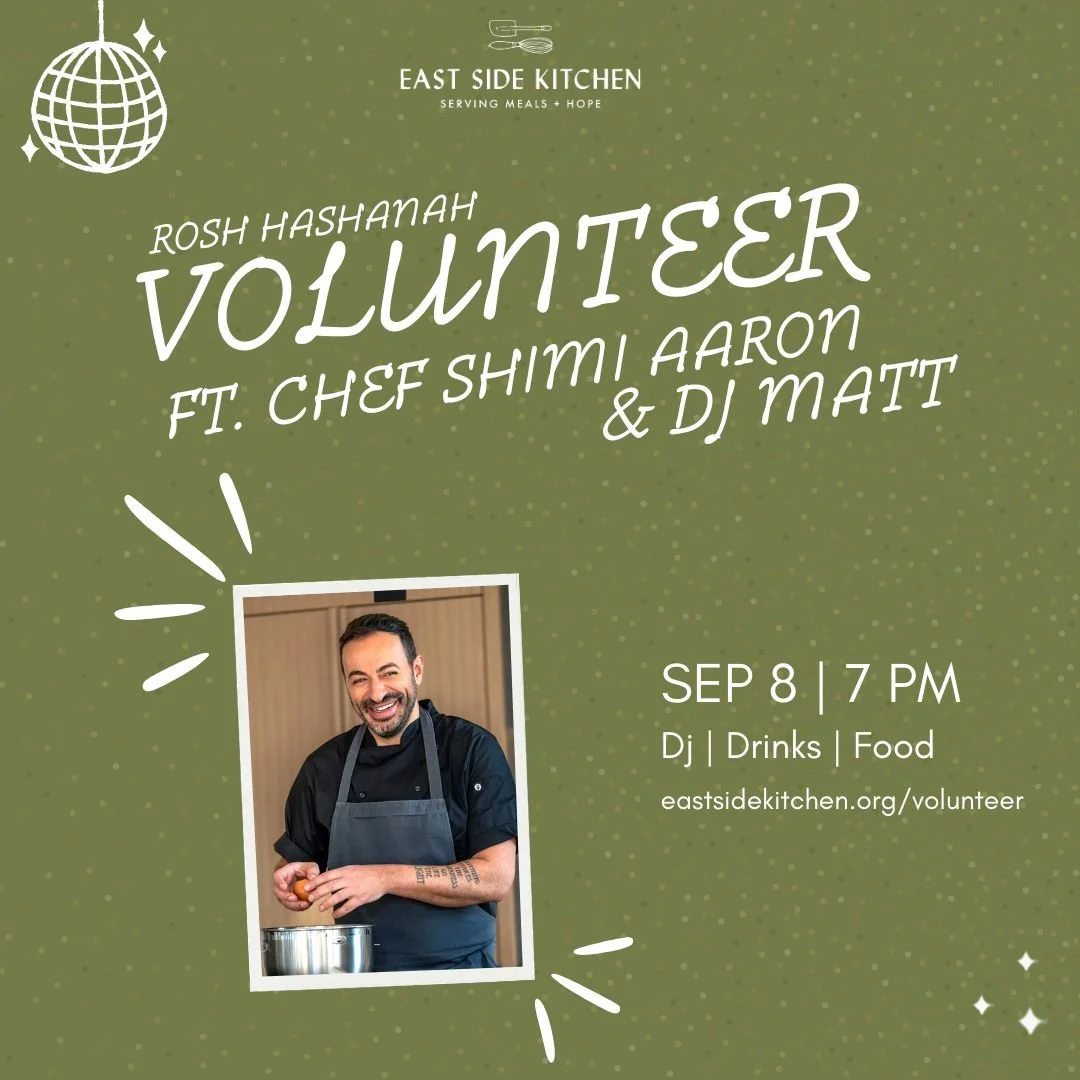 Rosh Hashanah Volunteer ft. Chef Shimi Aaron & DJ Matt