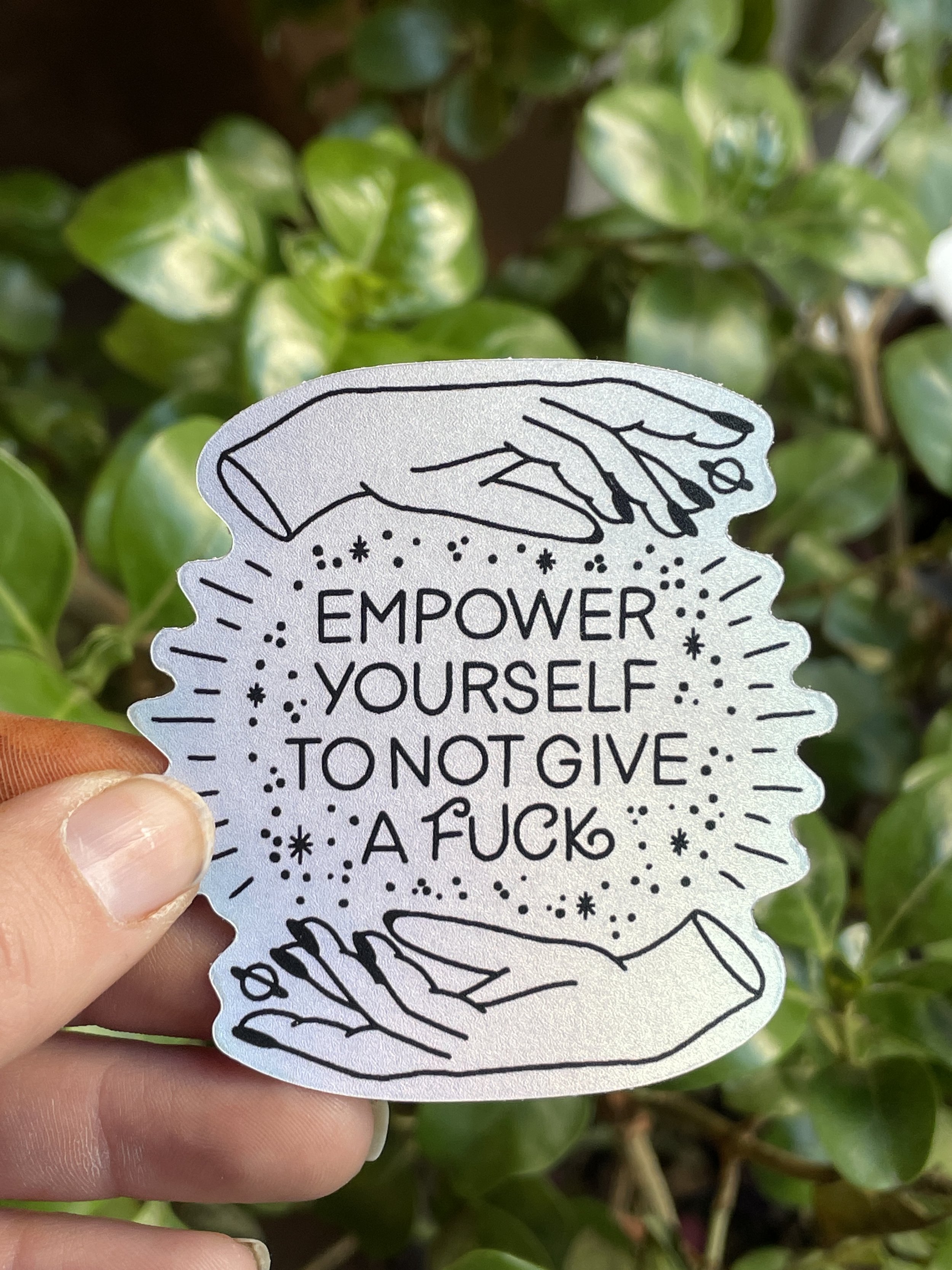 Empower Yourself Sticker