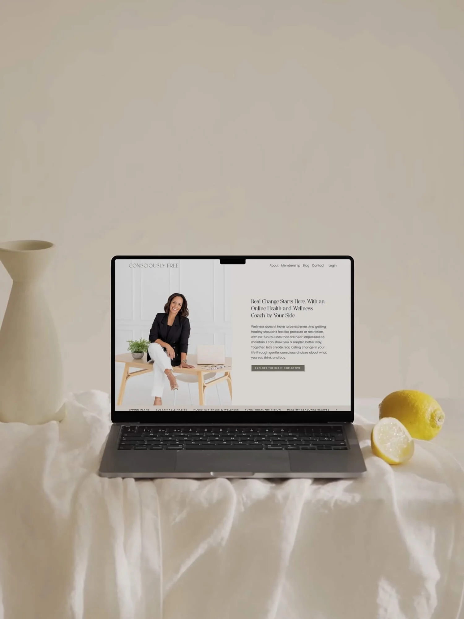 Consciously Free – certified nutritionist and holistic health and wellness coach