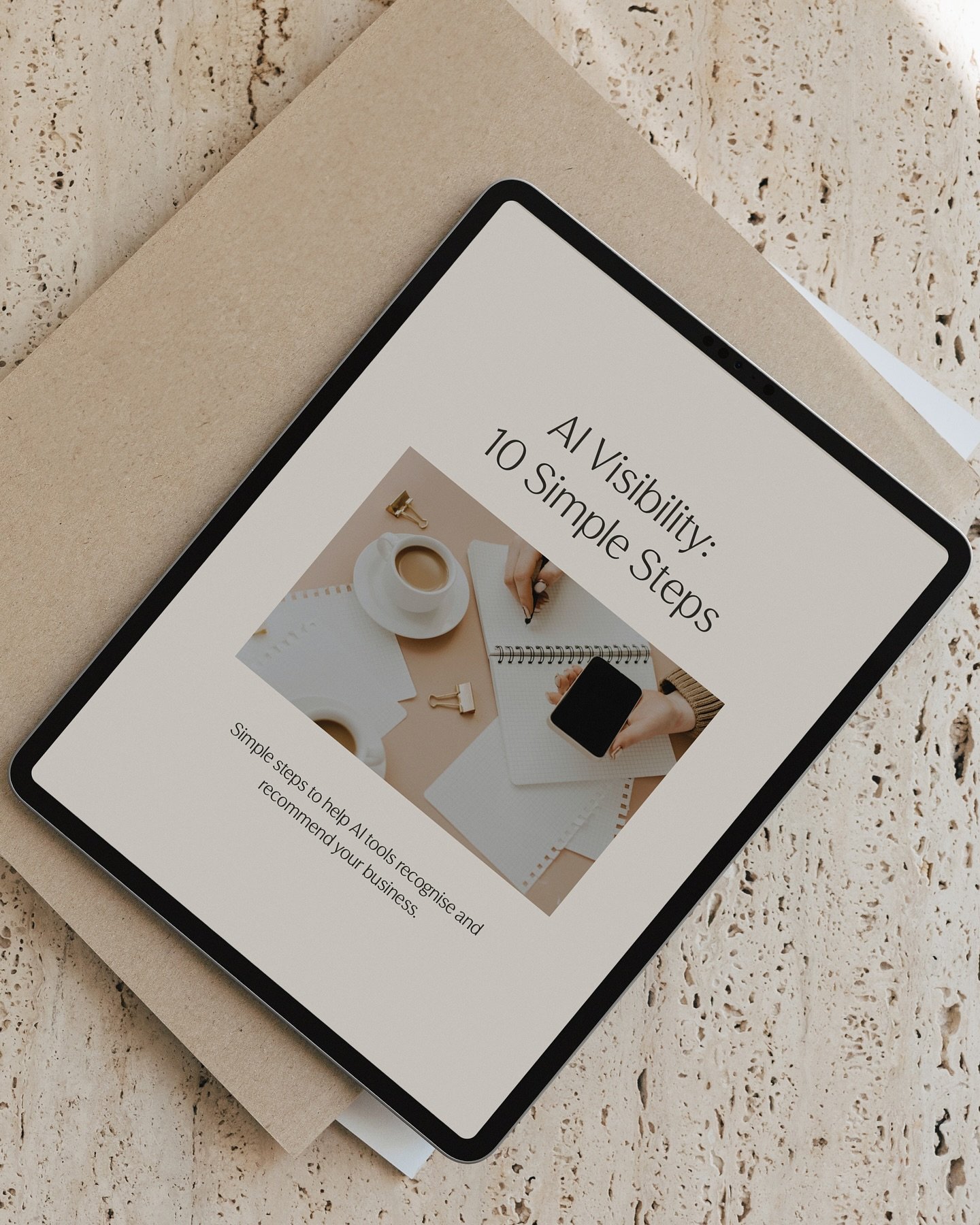 If you&rsquo;ve been wondering how to get your business recommended by ChatGPT, Gemini or another AI tool &ndash; I&rsquo;ve created a little somethin&rsquo; somethin&rsquo; that&rsquo;s super simple to follow.

Enter the AI Visibility Guide: 10 simp